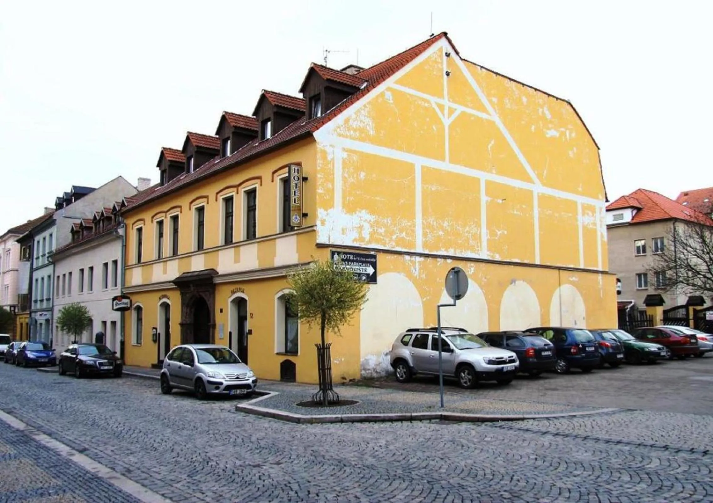 Facade/entrance in Hotel U Dvou medvídků