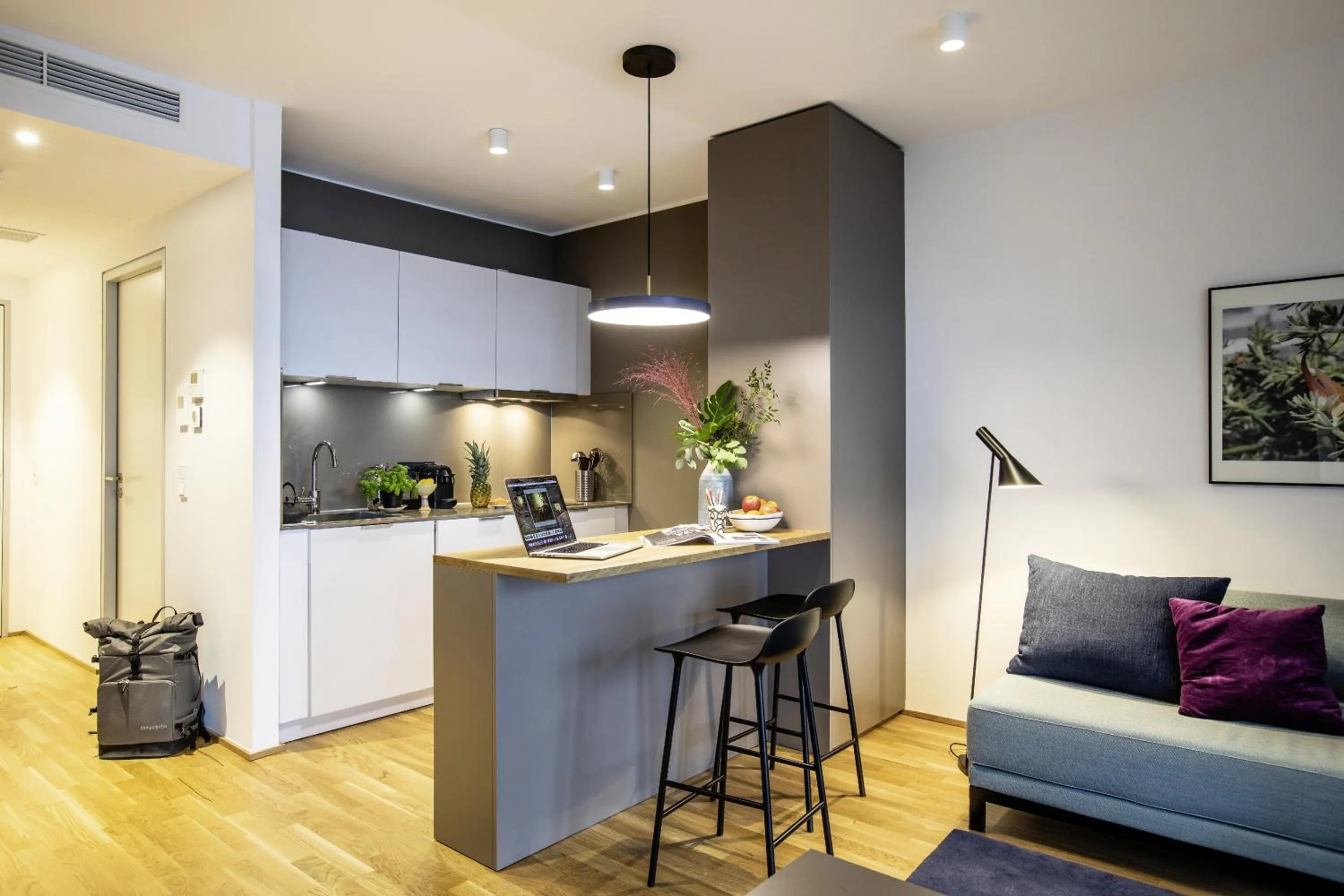 Kitchen or kitchenette in THE FLAG Oskar M.