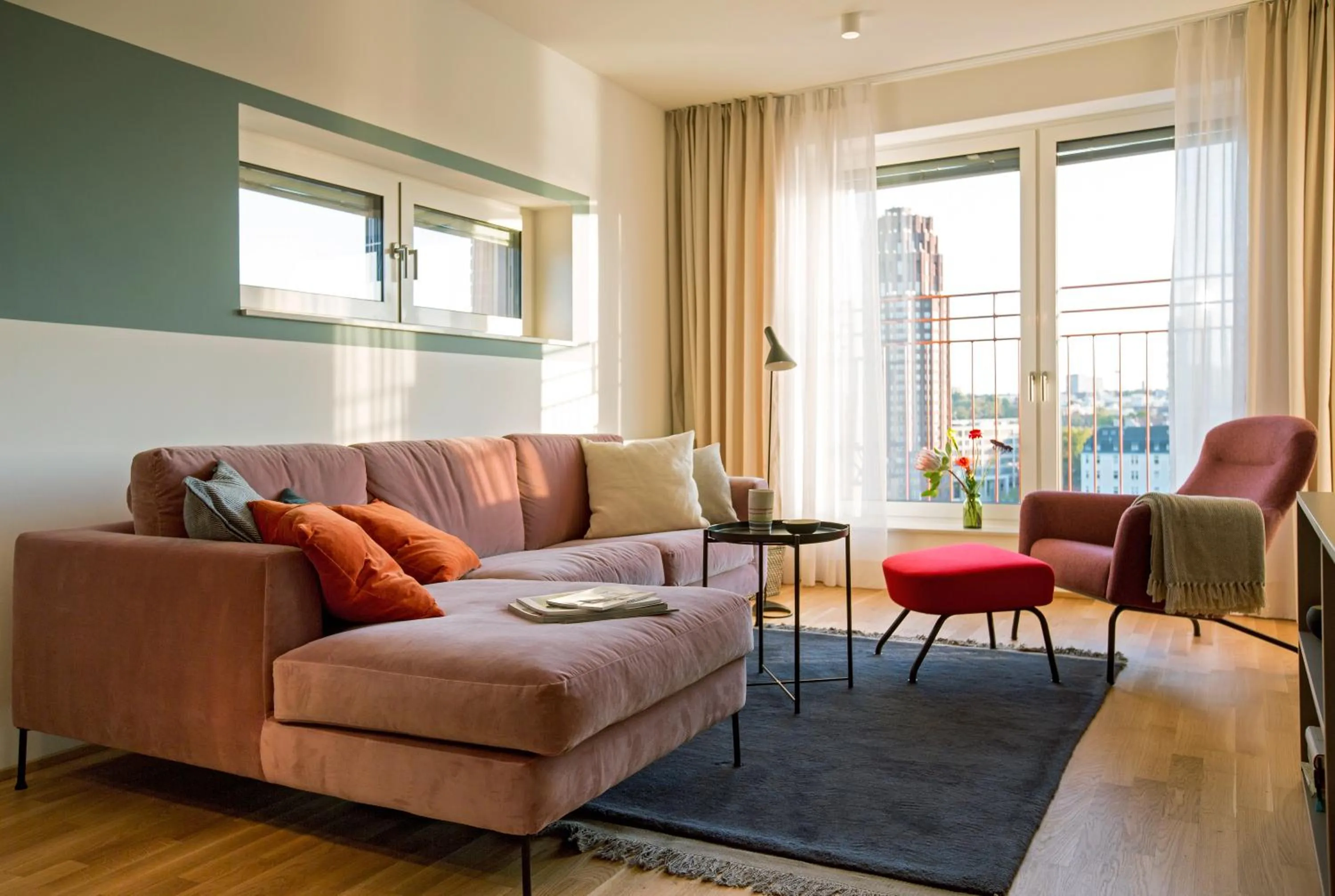 Seating area in THE FLAG Oskar M.