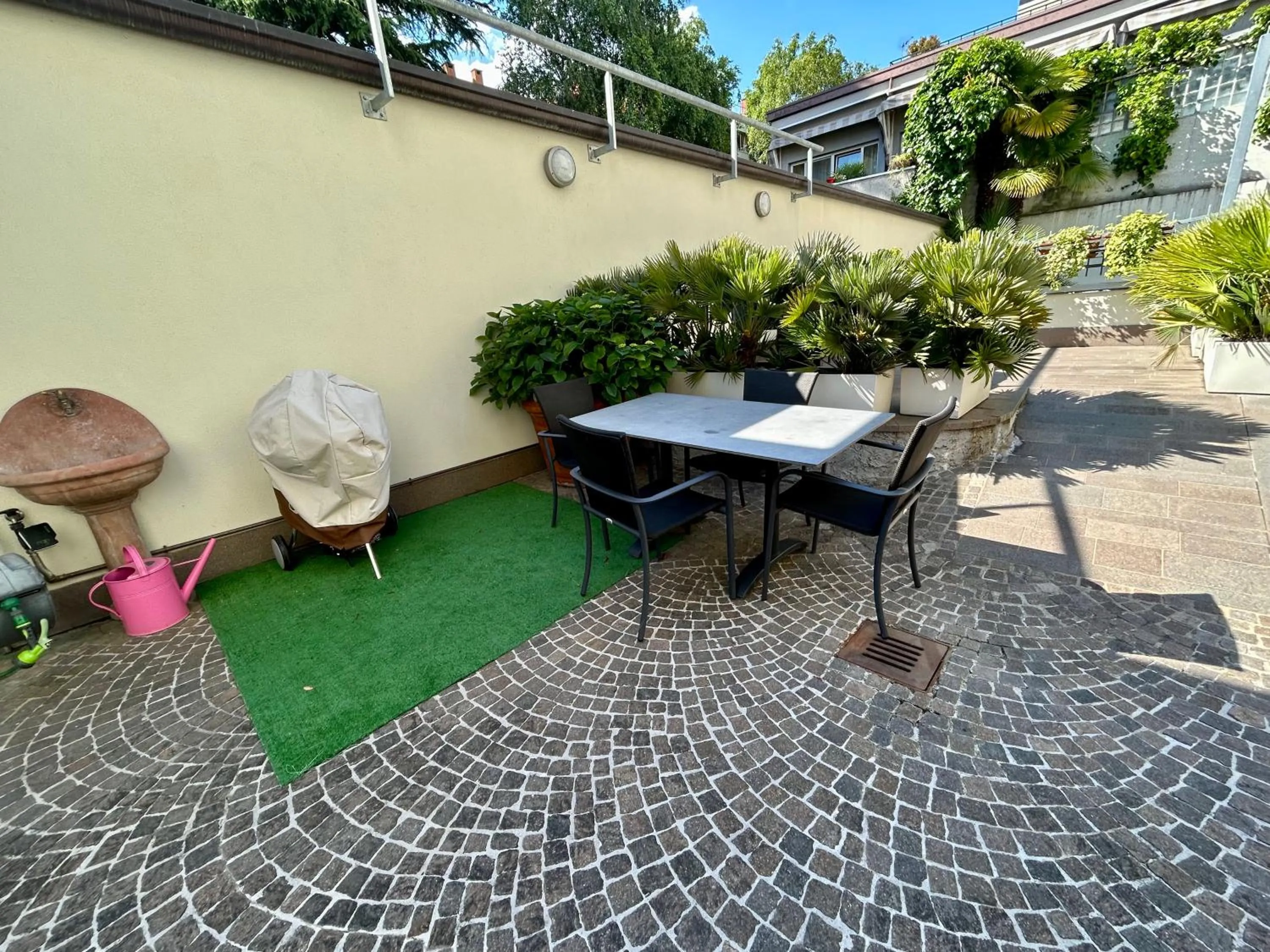 BBQ facilities in Residence Alle Palme