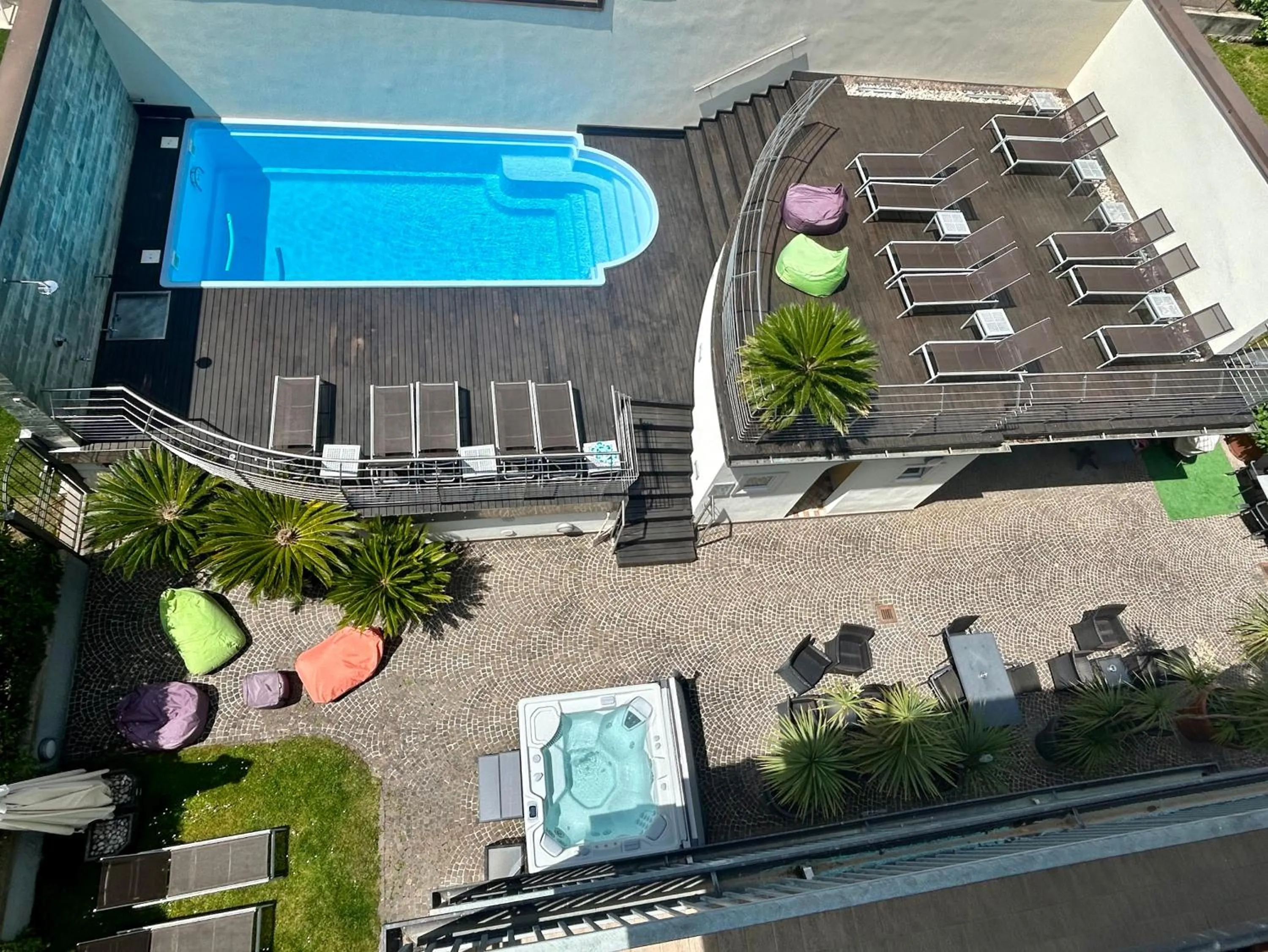 Swimming pool in Residence Alle Palme