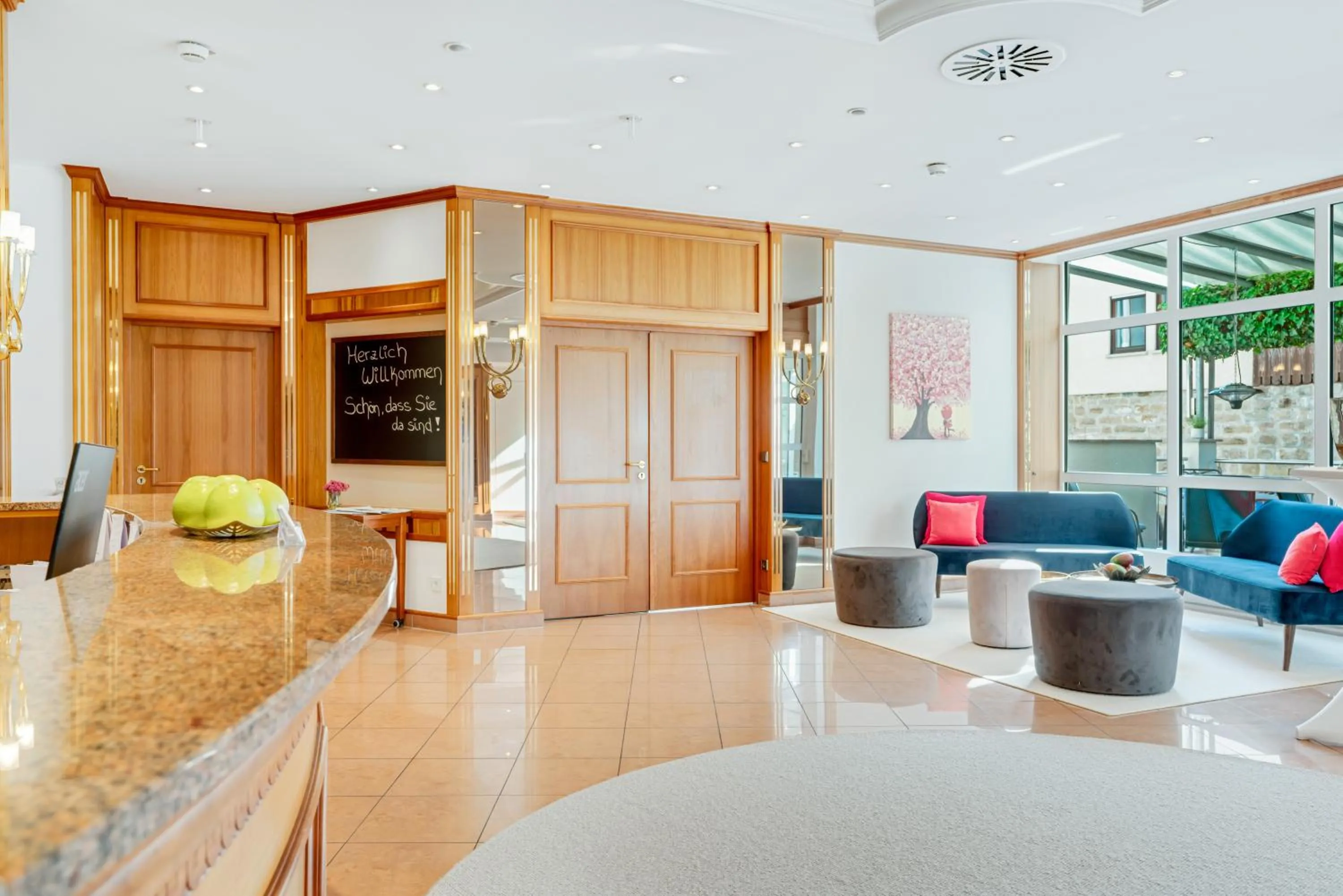 Lobby or reception in Hotel Württemberger Hof