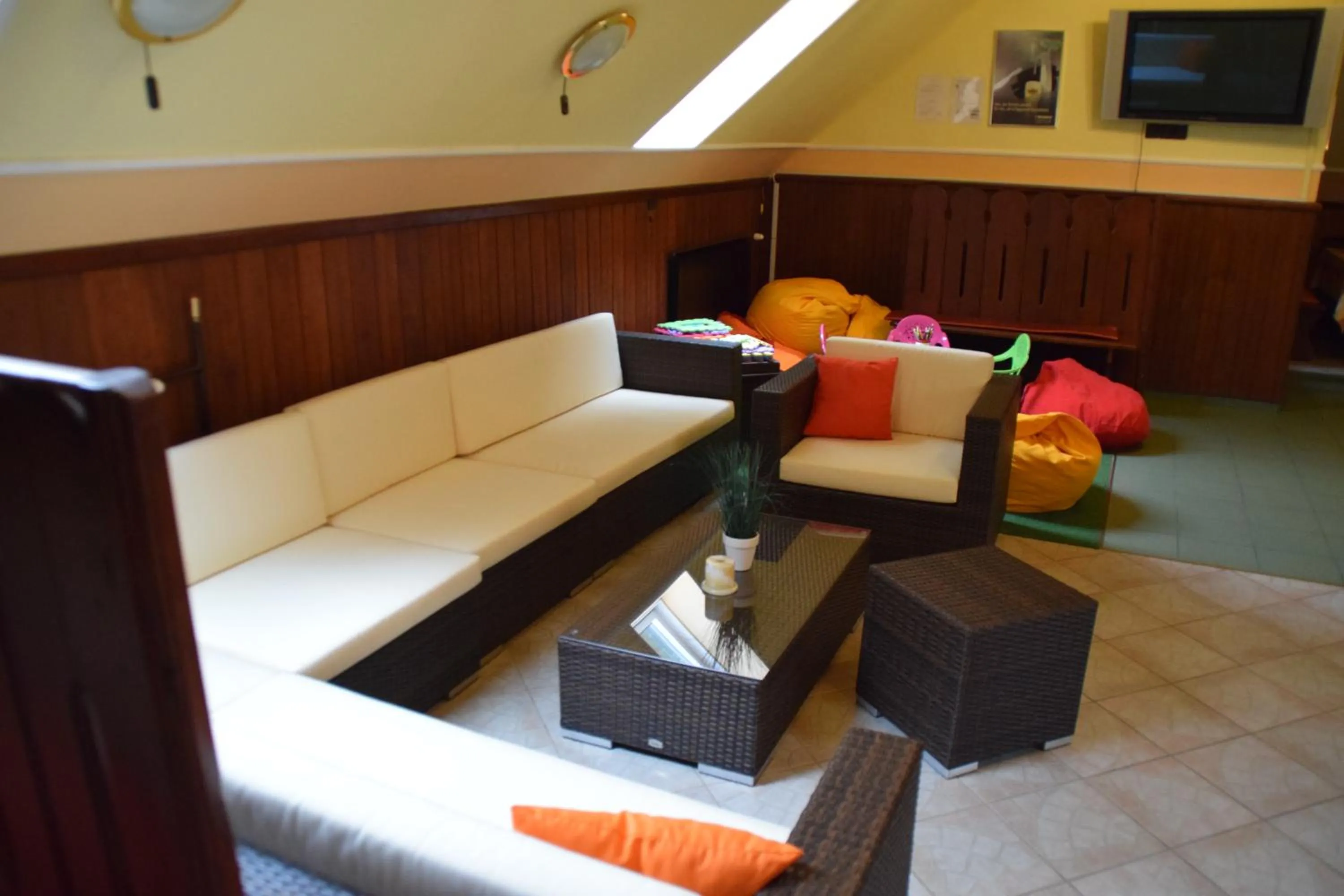 Seating area in Hotel Lukács Superior