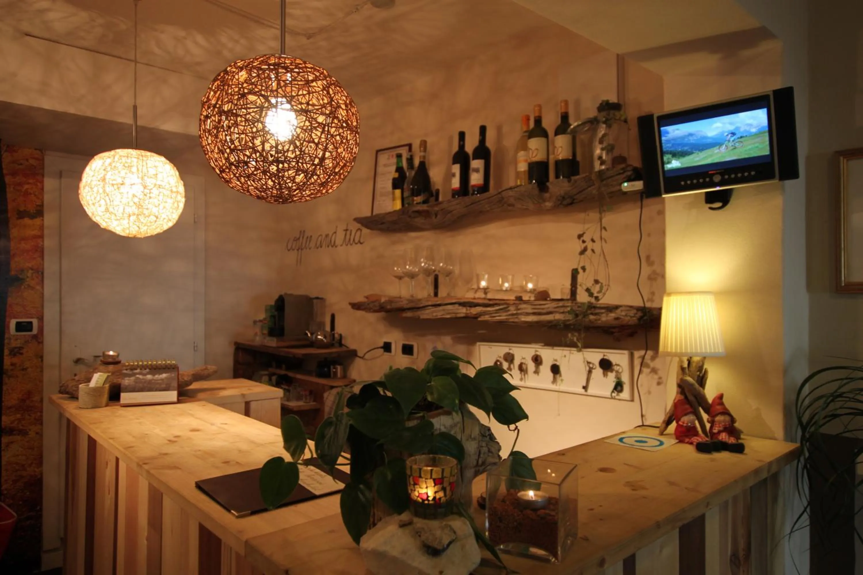 Lounge or bar in Garni Ortles