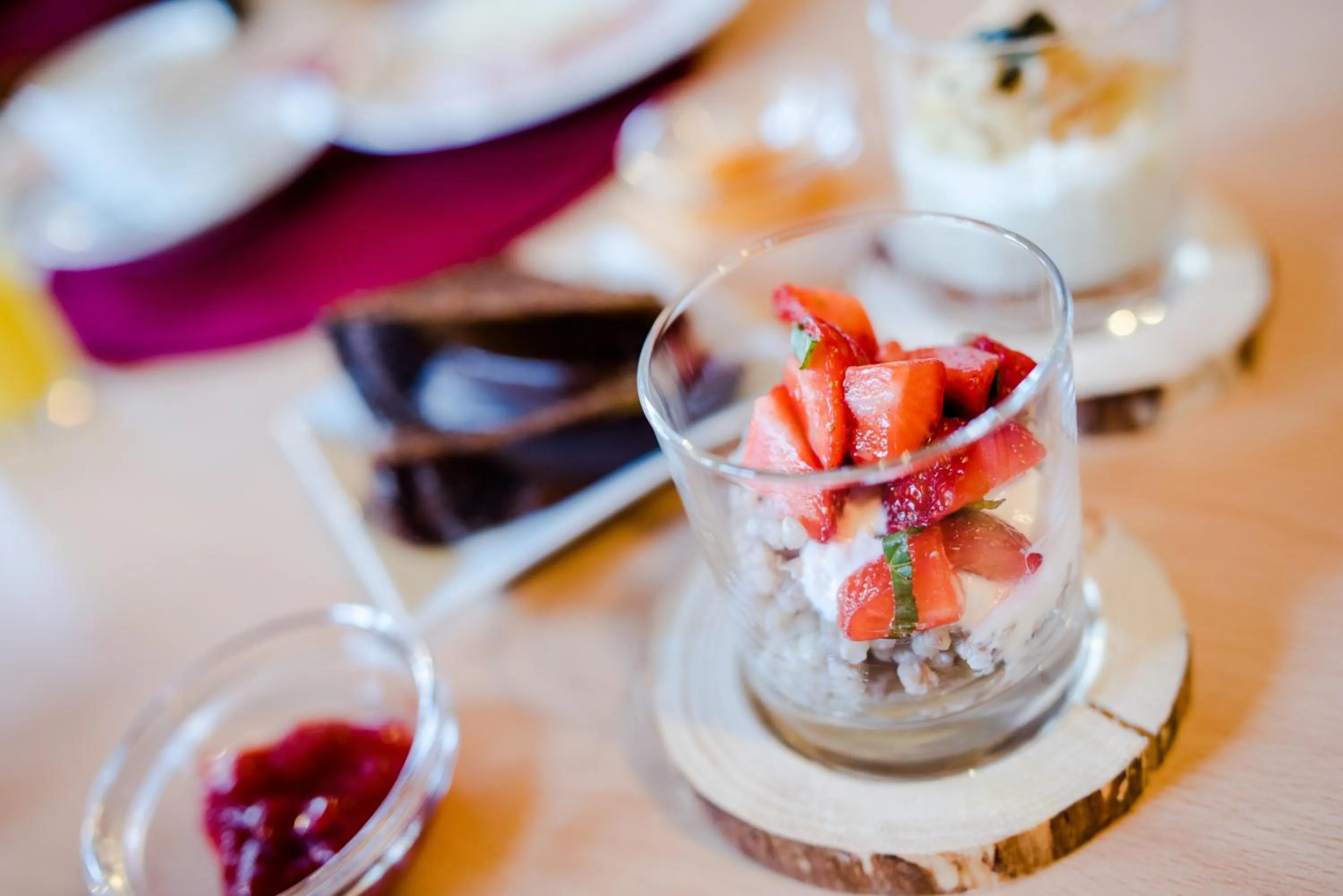 Food close-up in Garni Ortles