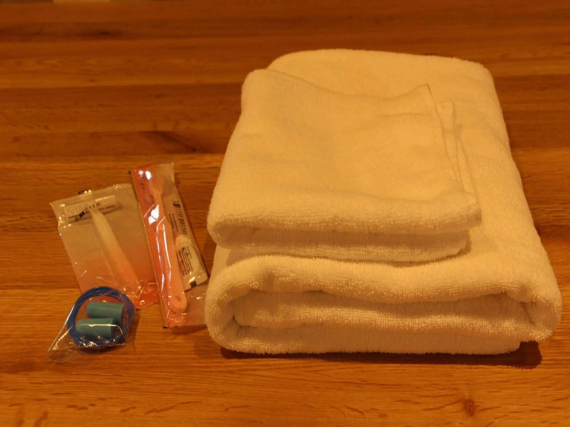 towels in TRAVEL&BOOK HOTEL HULATONCABIN TAKAMATSU