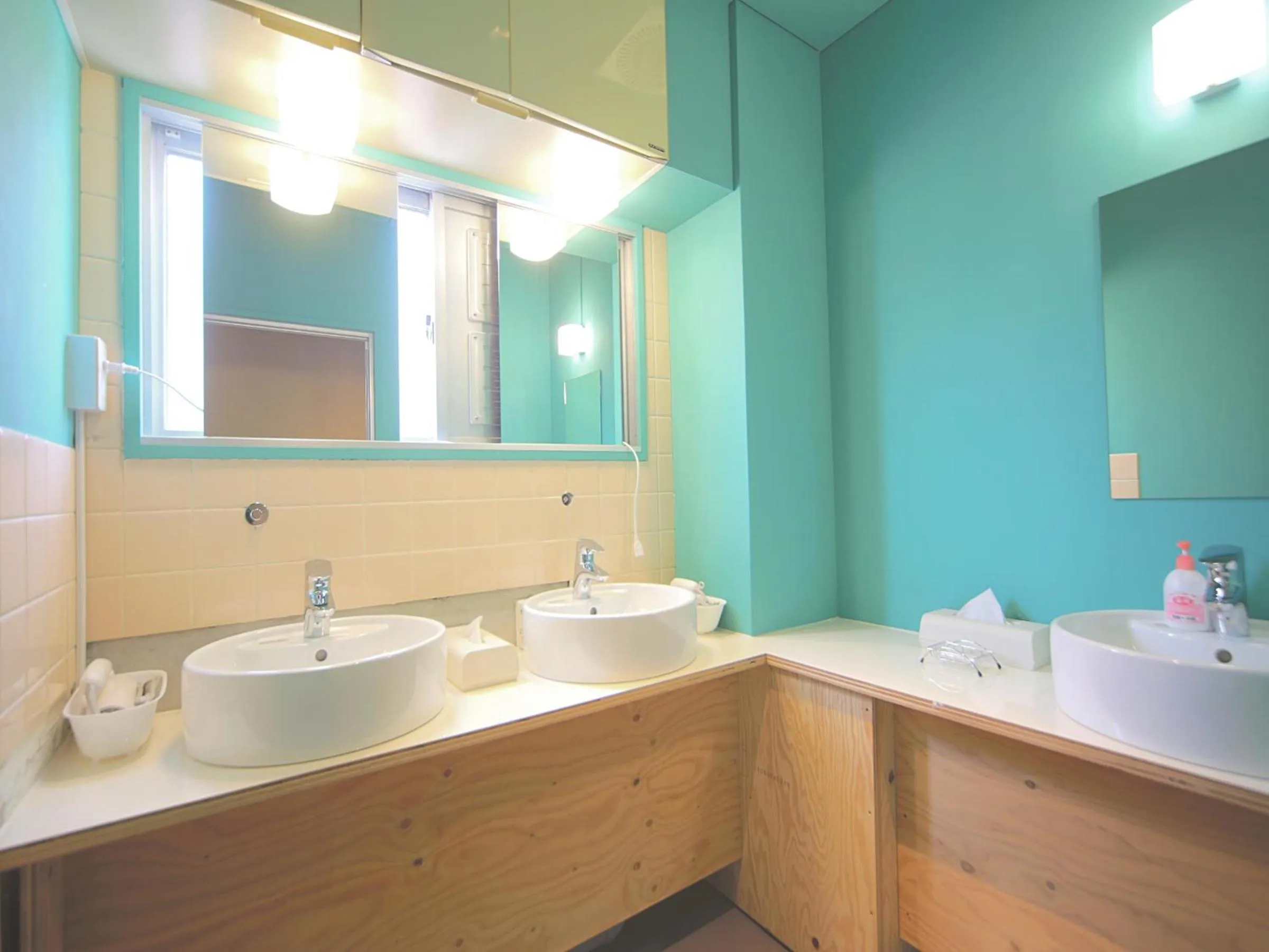 Bathroom in TRAVEL&BOOK HOTEL HULATONCABIN TAKAMATSU