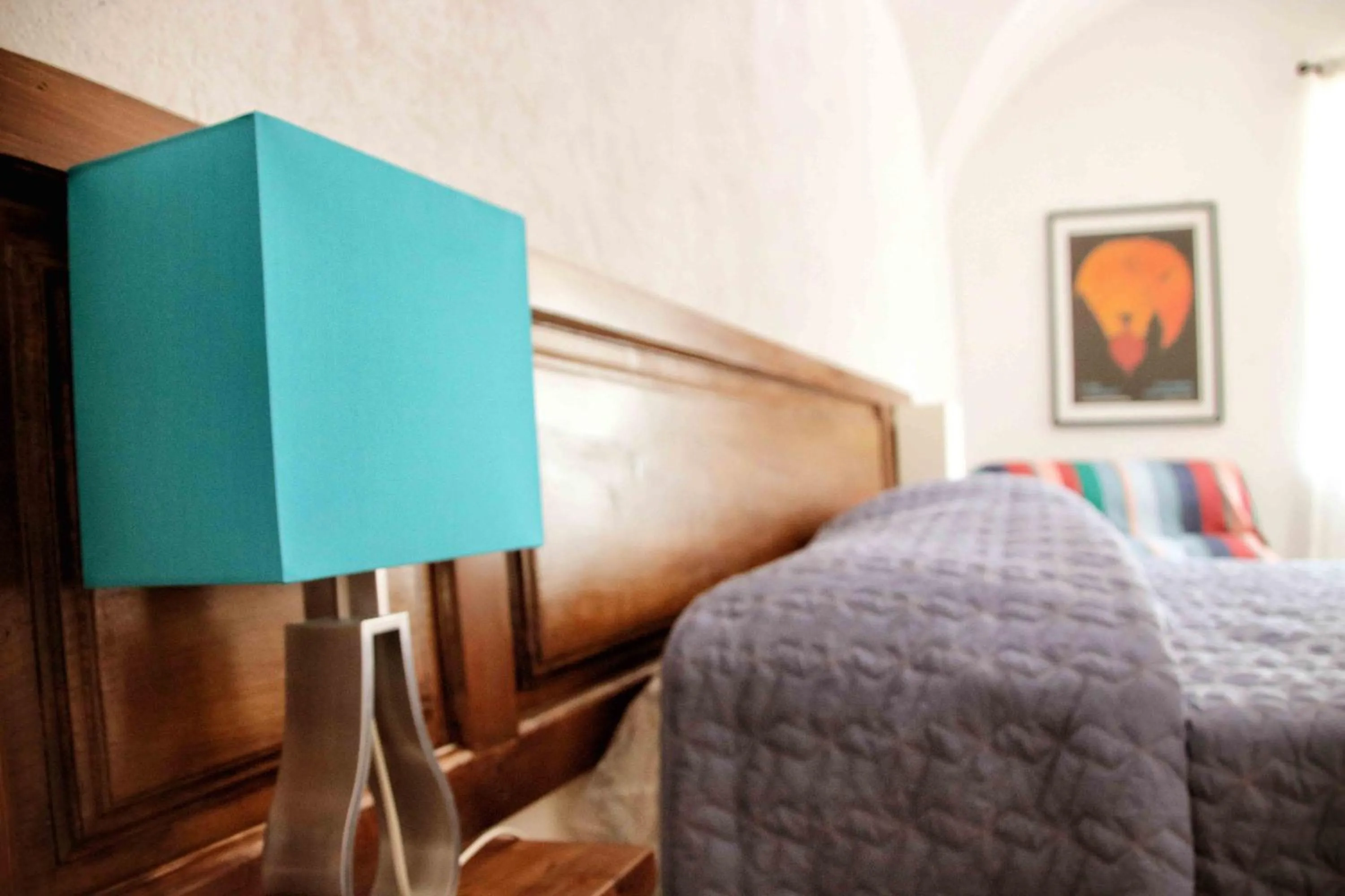 Bedroom, Bed in la casa in collina