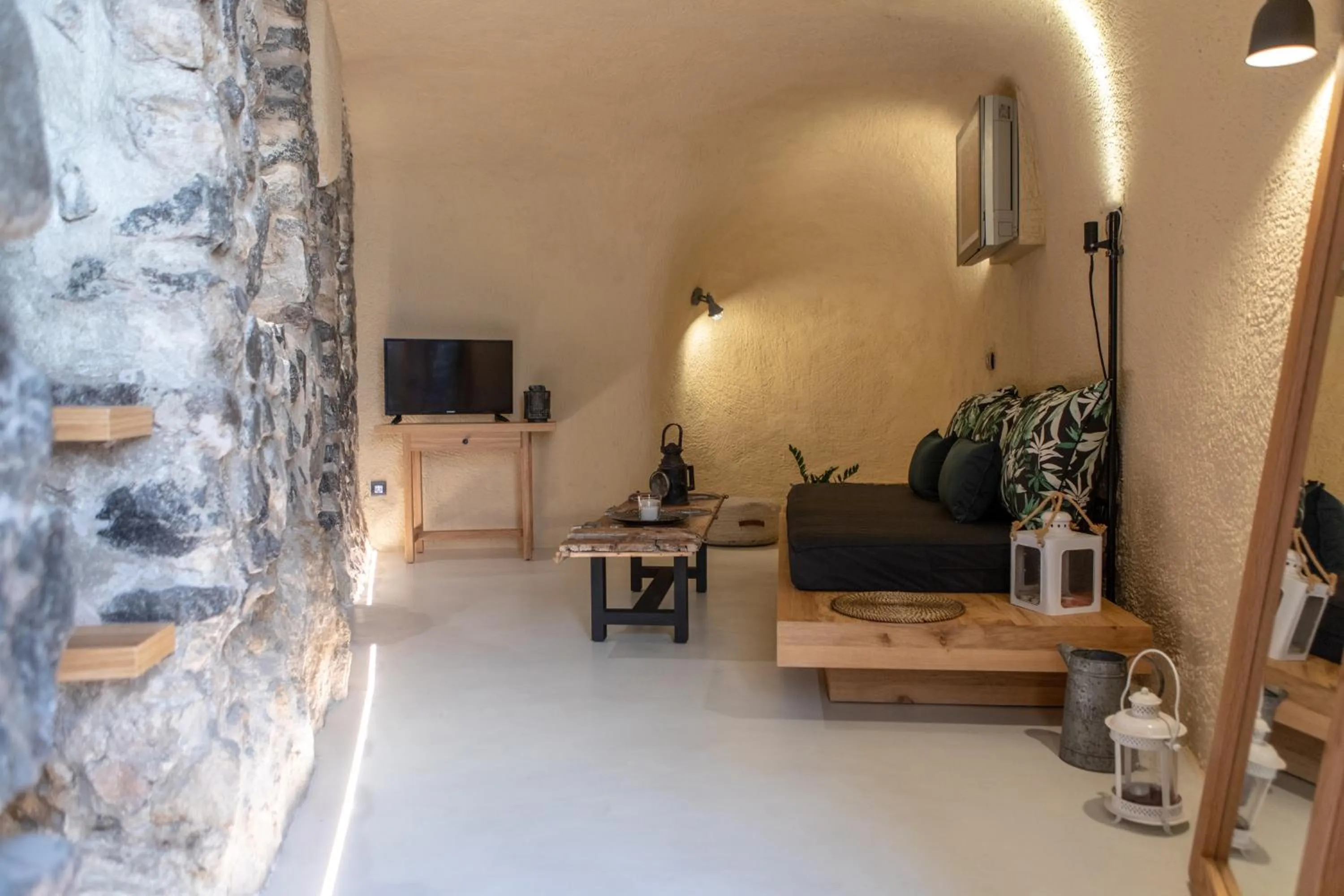 Living room in Nalas Suites