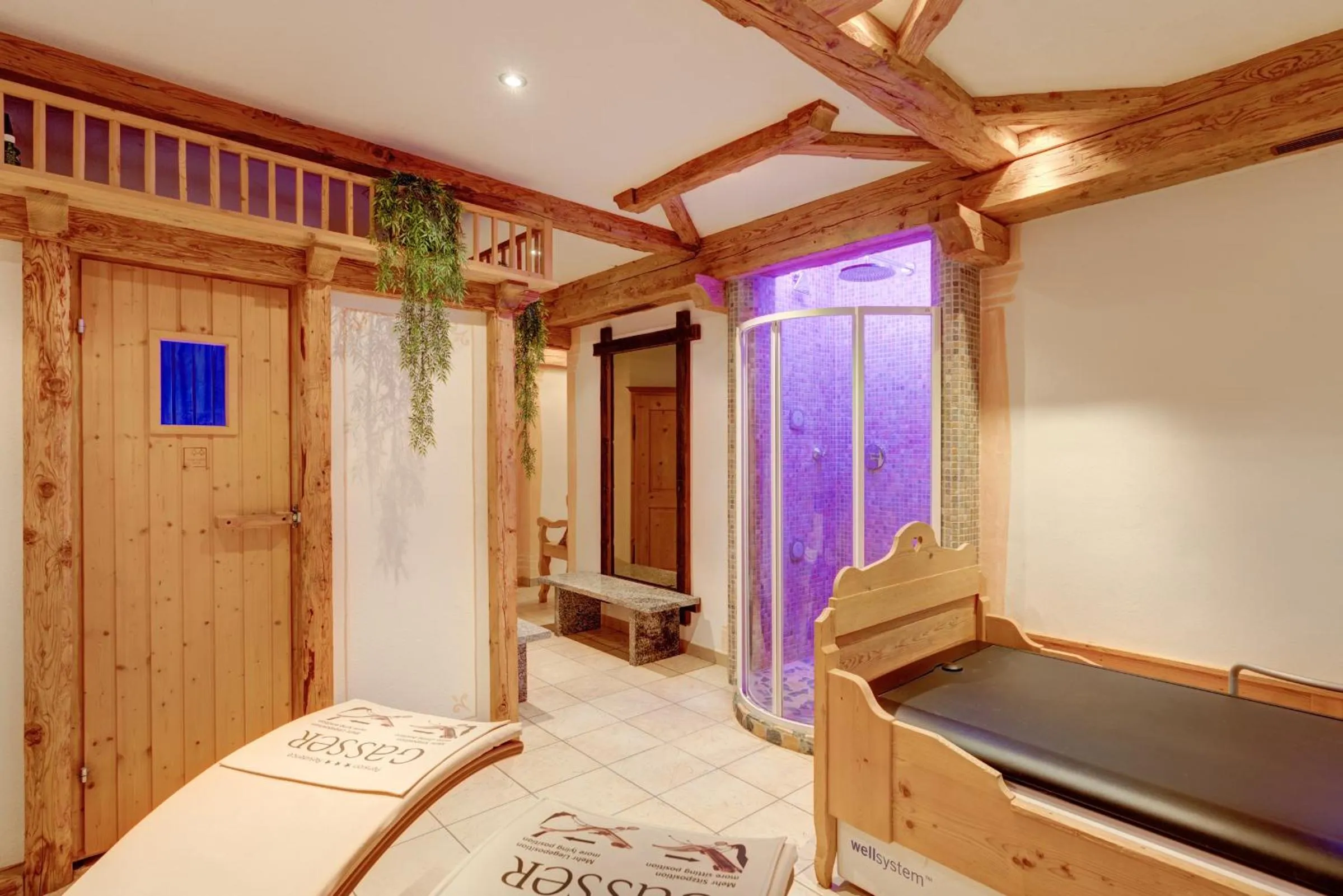 Bed in Hotel Residence Gasser