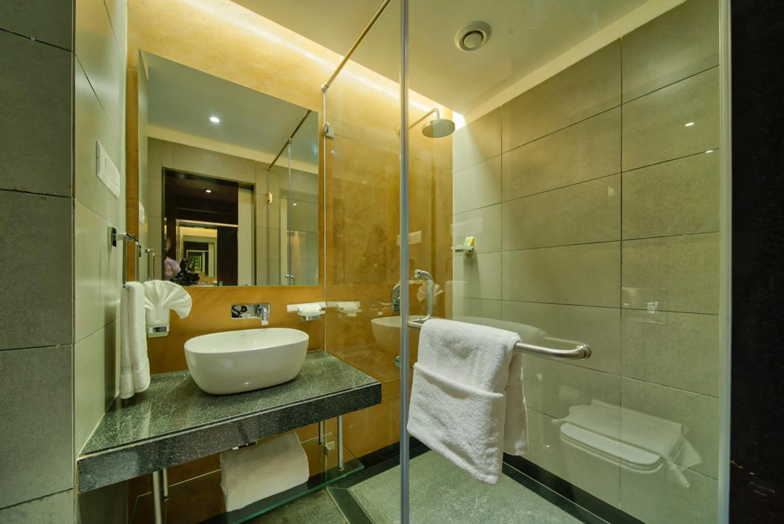 Bathroom in ICON Boutique by Bhagini