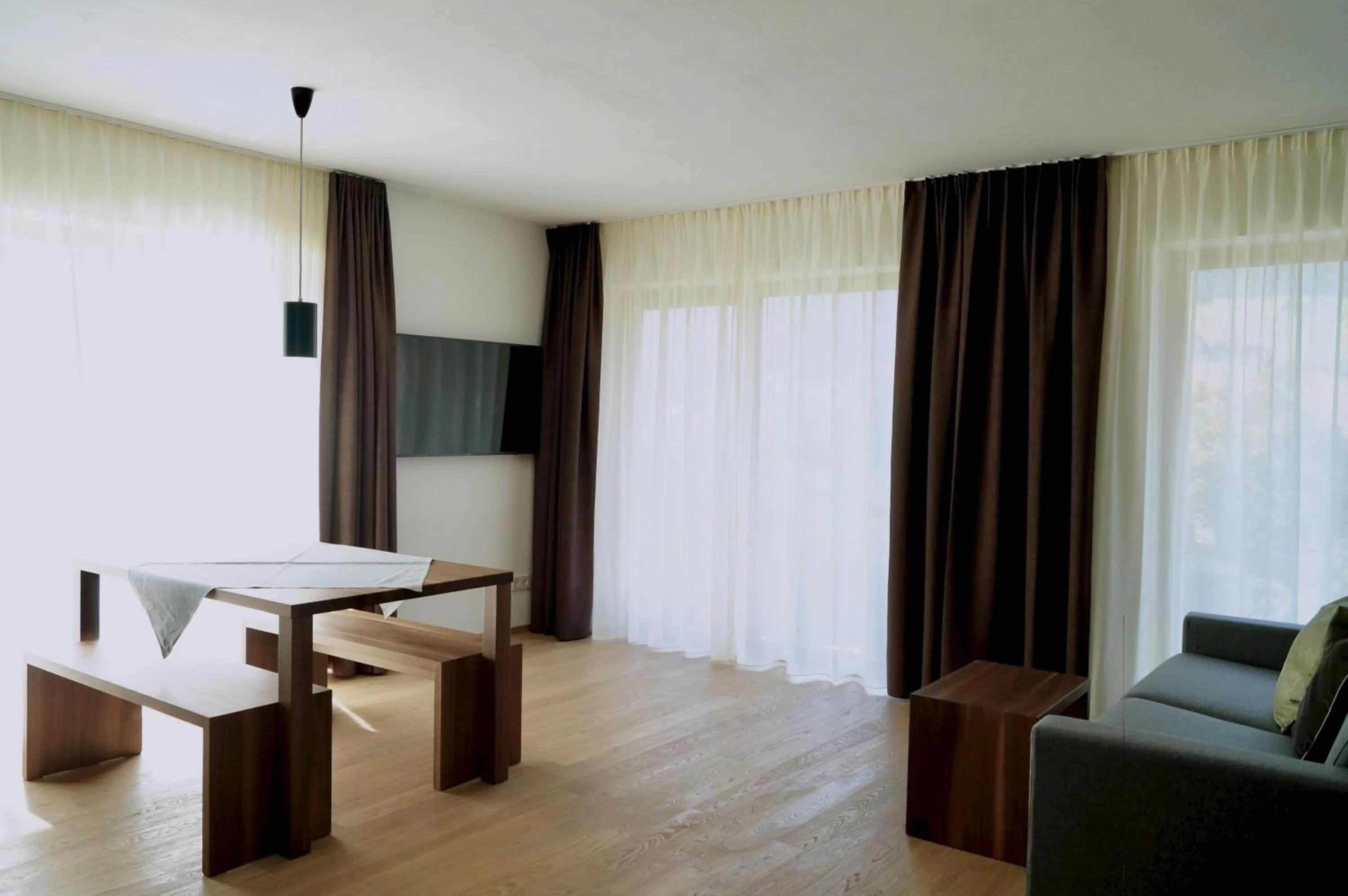 Kitchen or kitchenette in Residence Larciunei