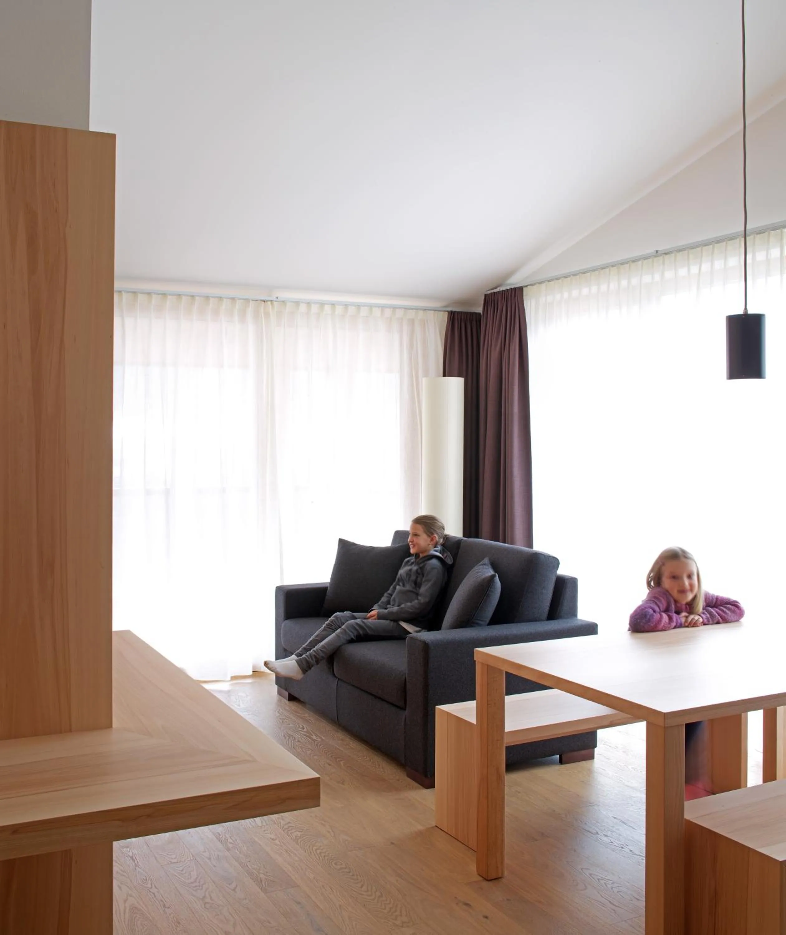 Living room in Residence Larciunei