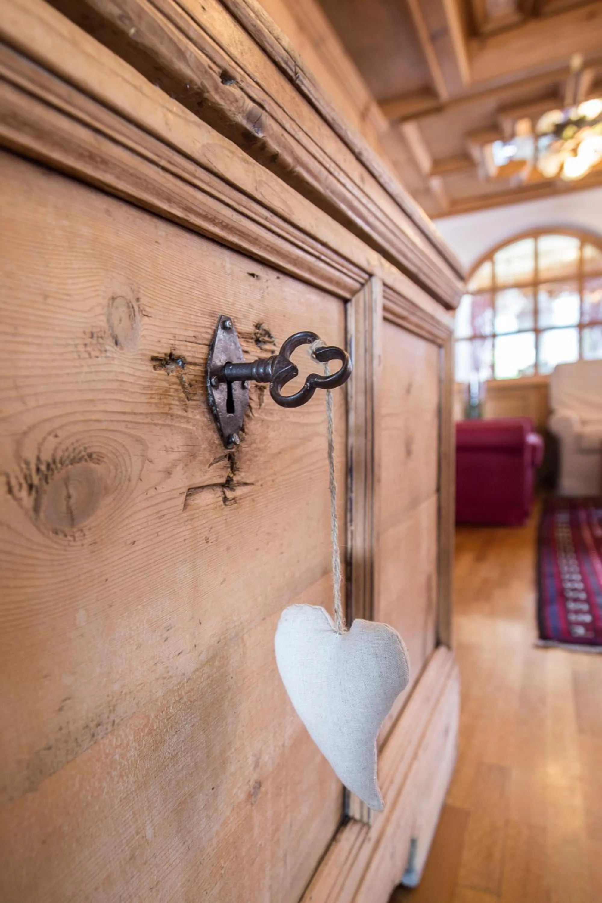 Lobby or reception in Hotel Erika