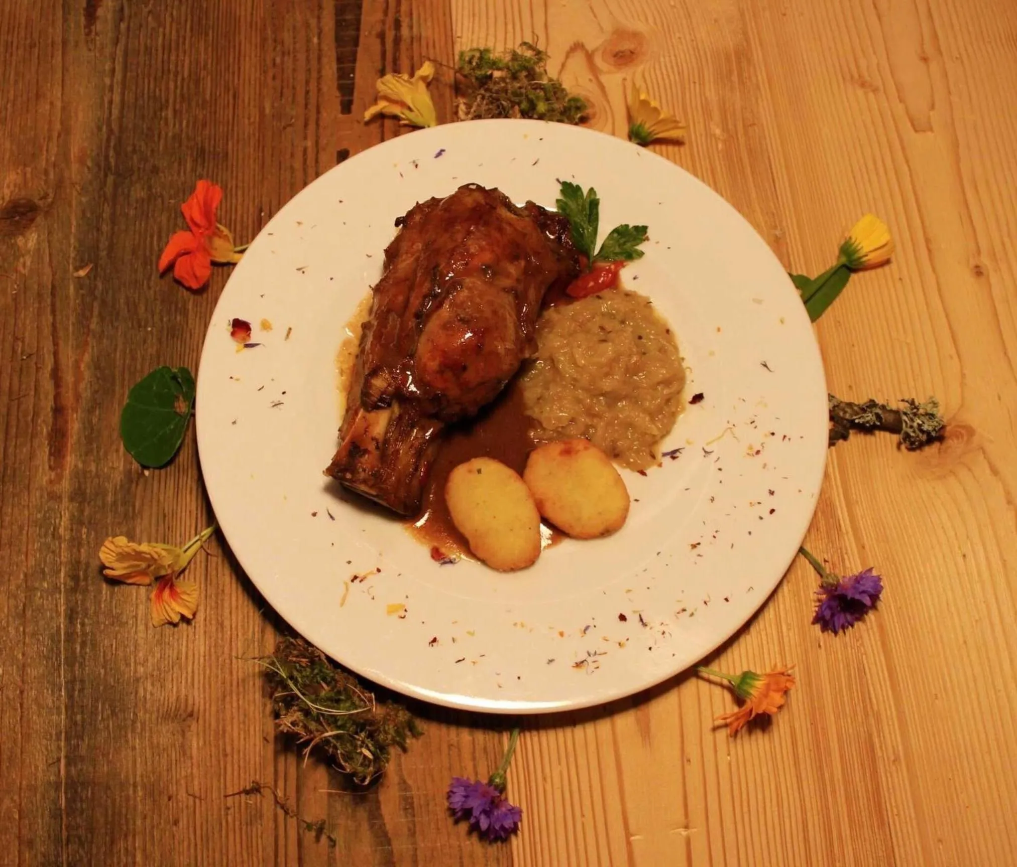 Dinner in Hotel Erika