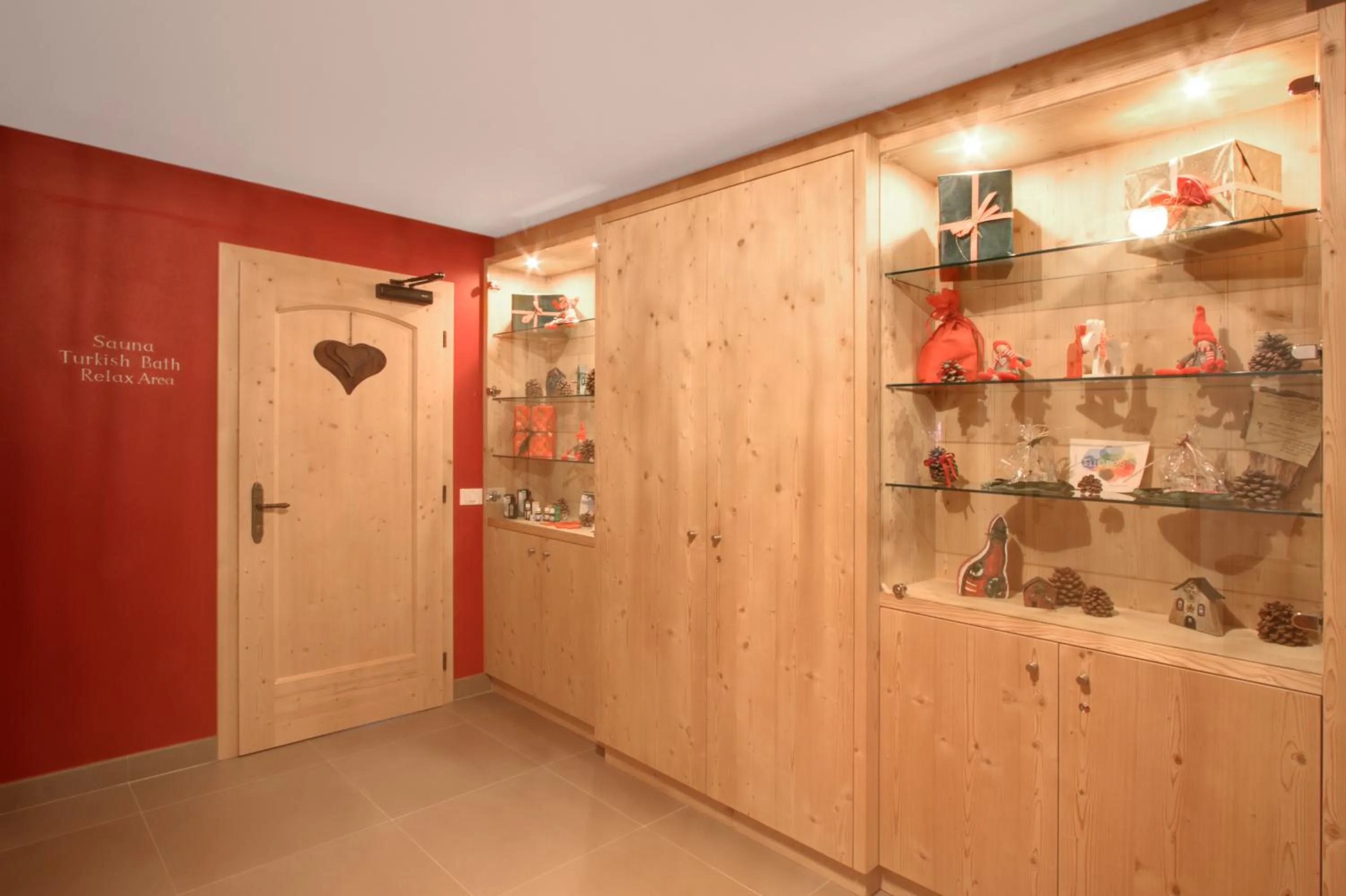 Sauna in Hotel Erika
