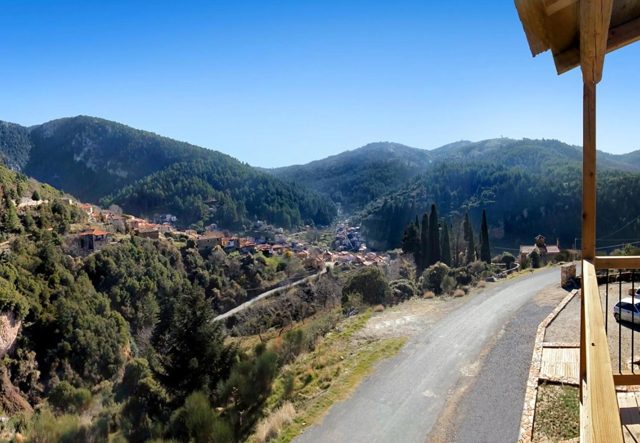 Bird's eye view in Pritanio