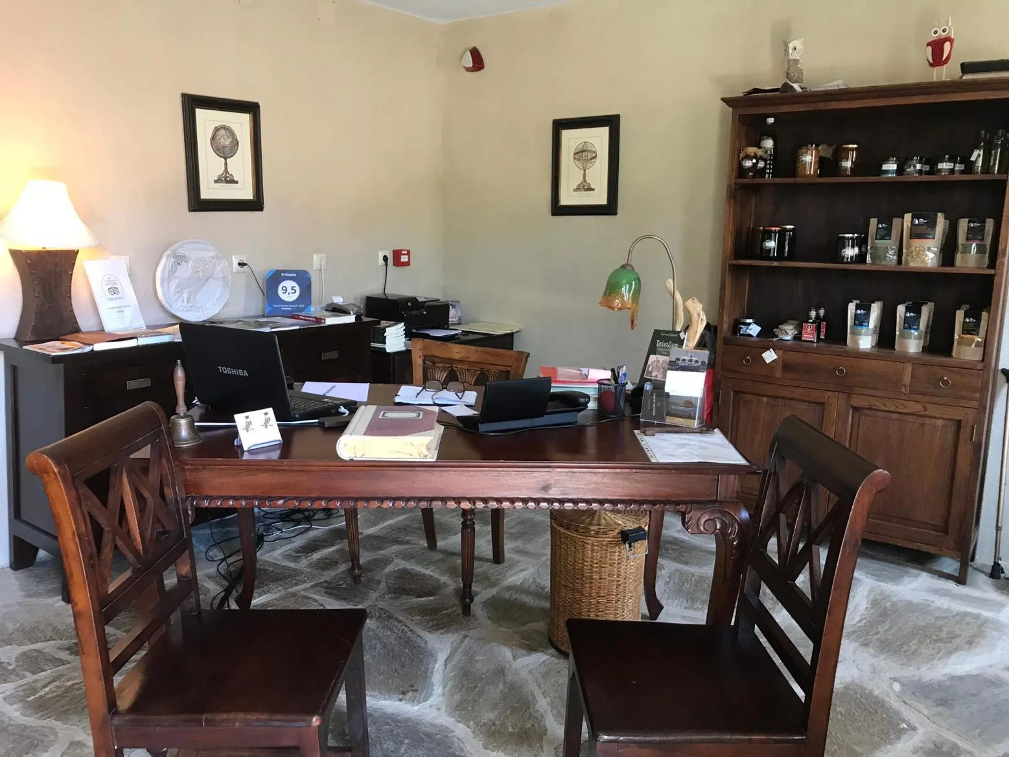 Lobby or reception in Pritanio