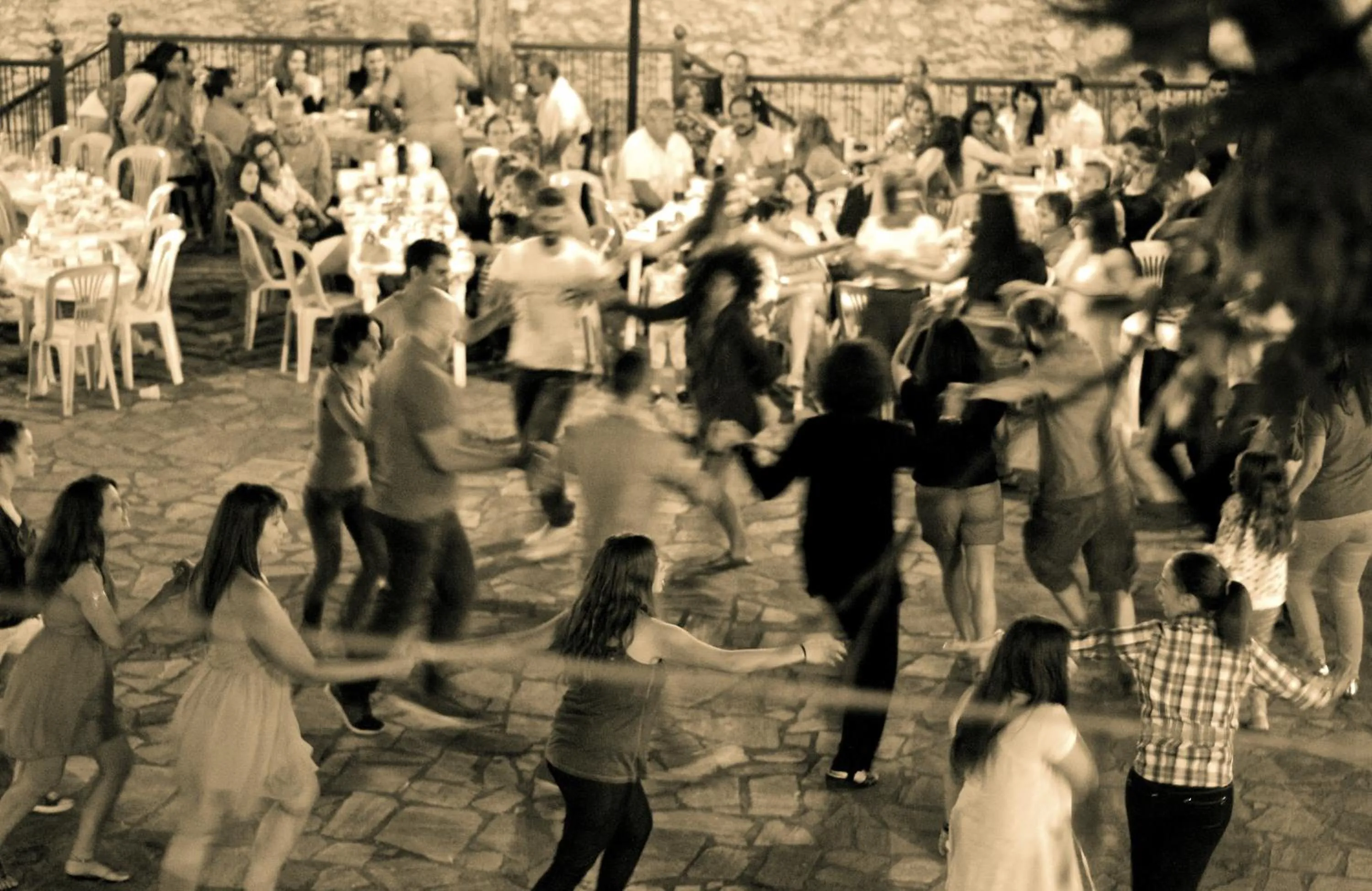 Evening entertainment in Pritanio