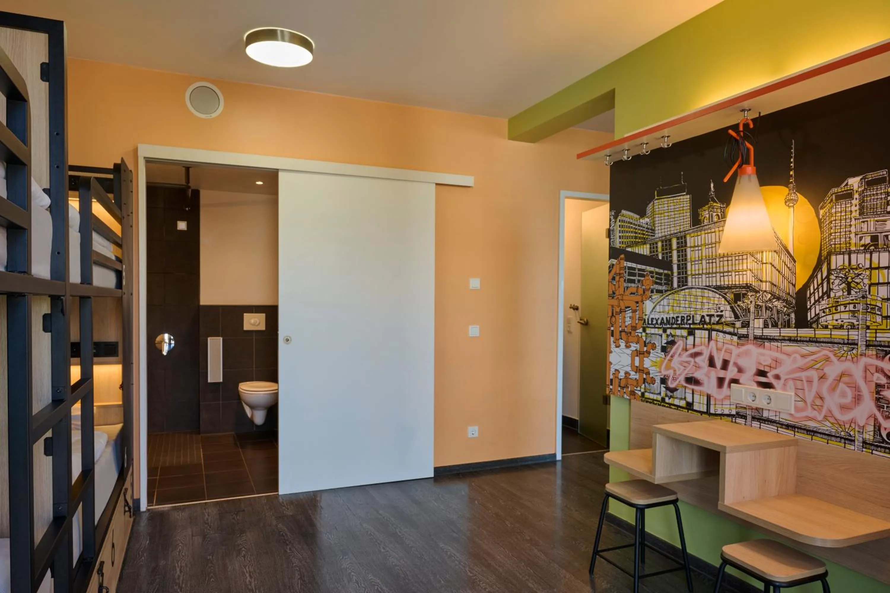 Bed in Generator Berlin Alexanderplatz