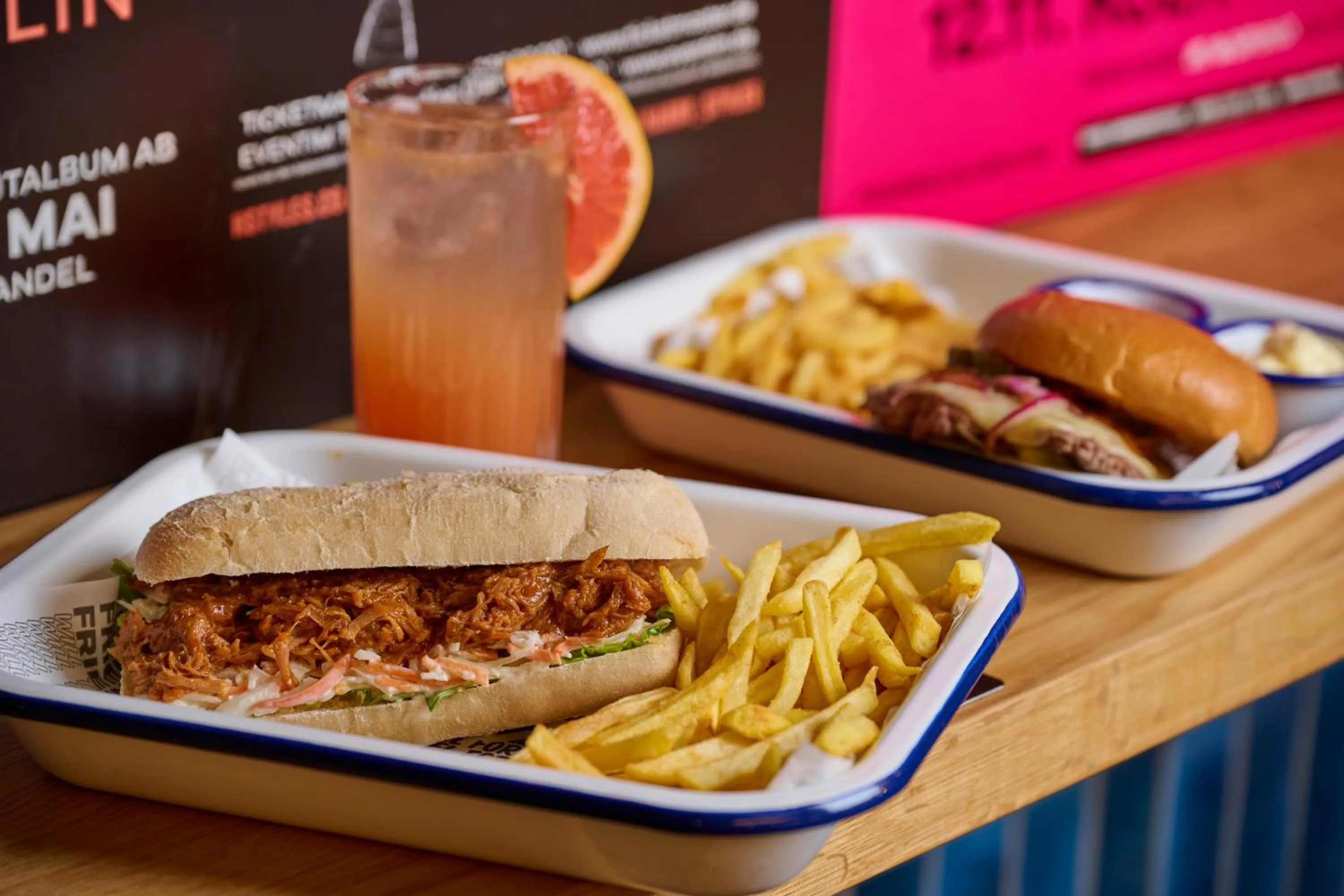 Food and drinks in Generator Berlin Alexanderplatz