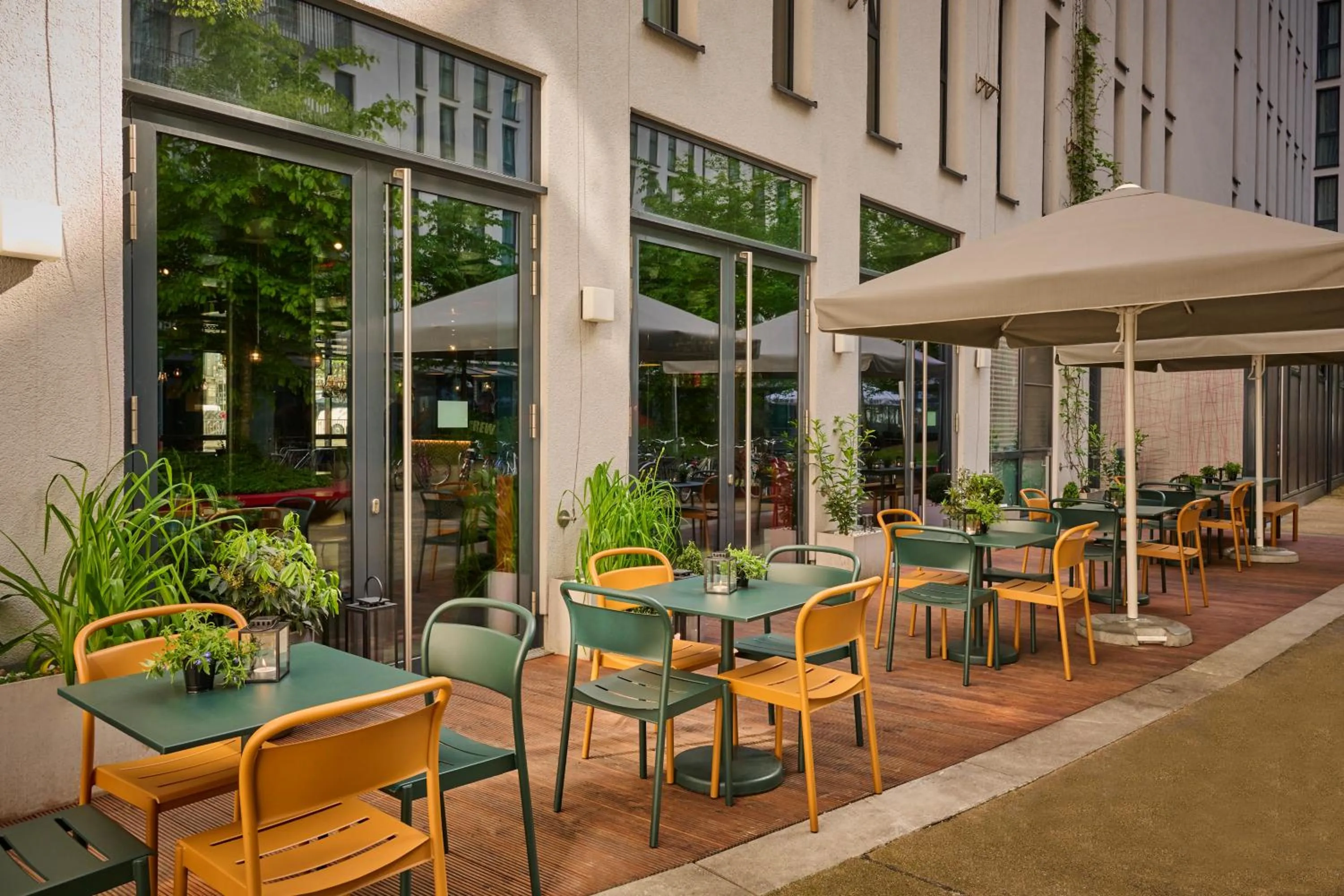 Patio in Generator Berlin Alexanderplatz