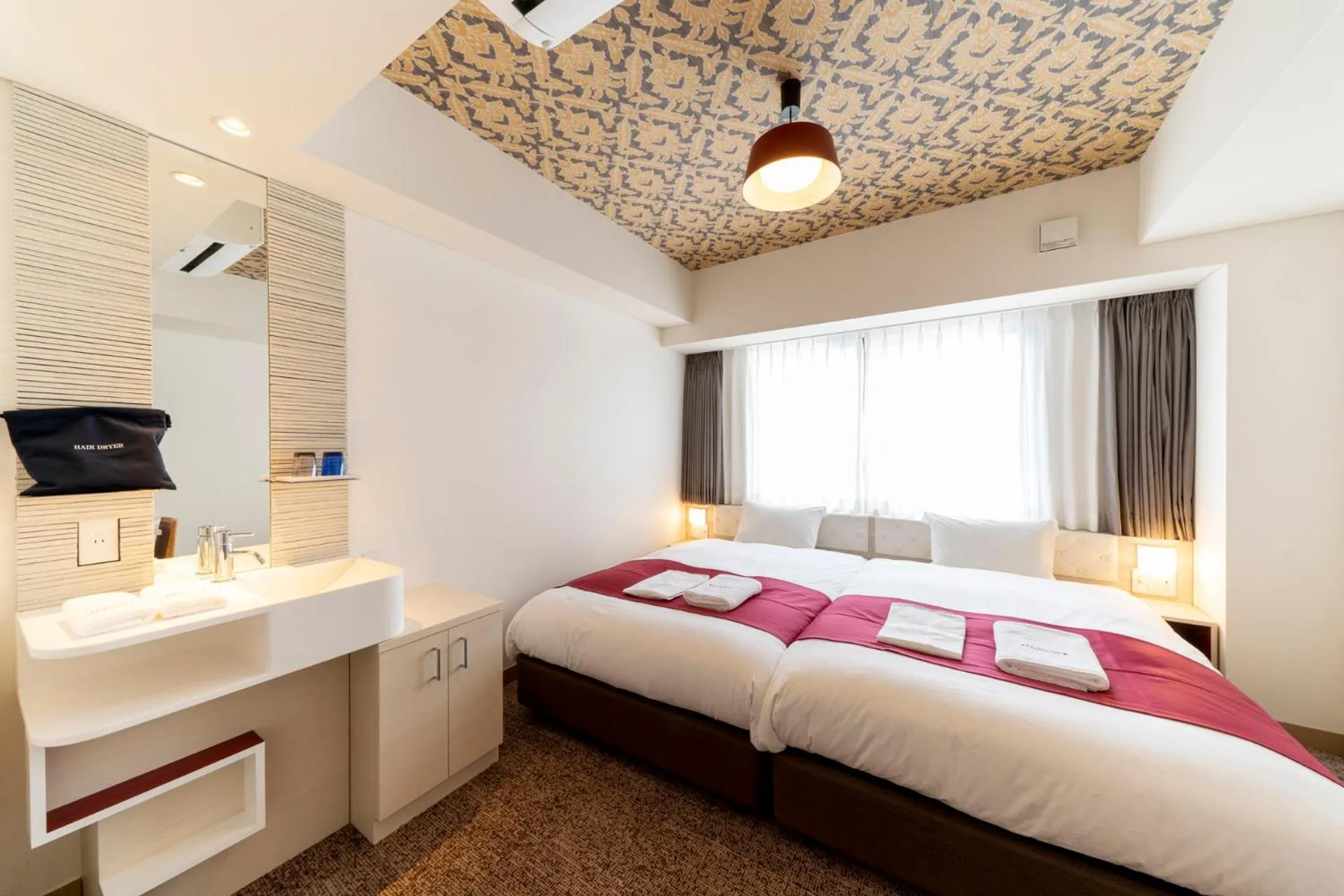 Bed in Hotel Rosso Karuizawa