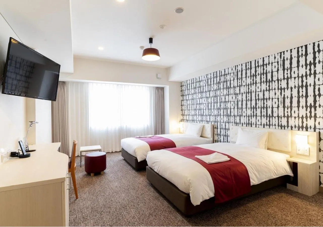 Photo of the whole room, Bed in Hotel Rosso Karuizawa