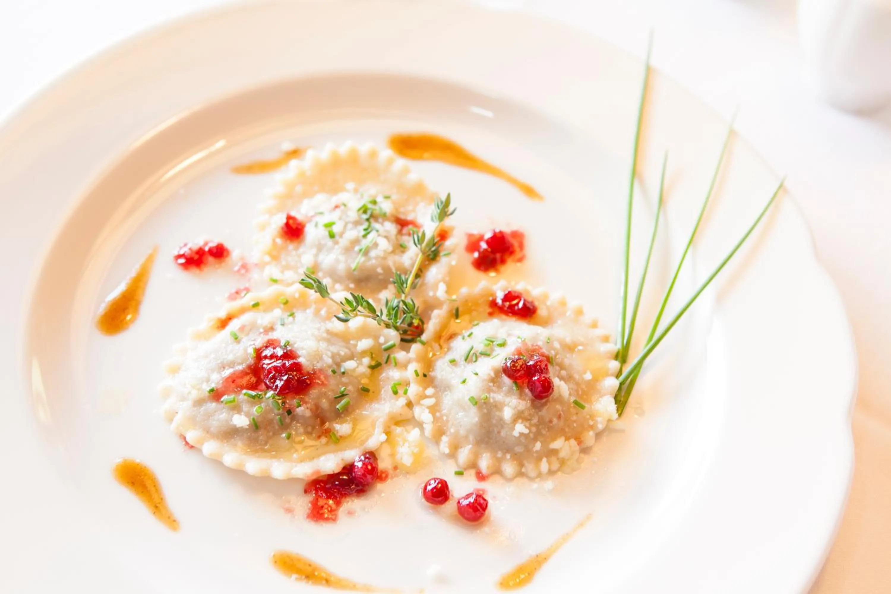 Food close-up in Hotel Mareo Dolomites