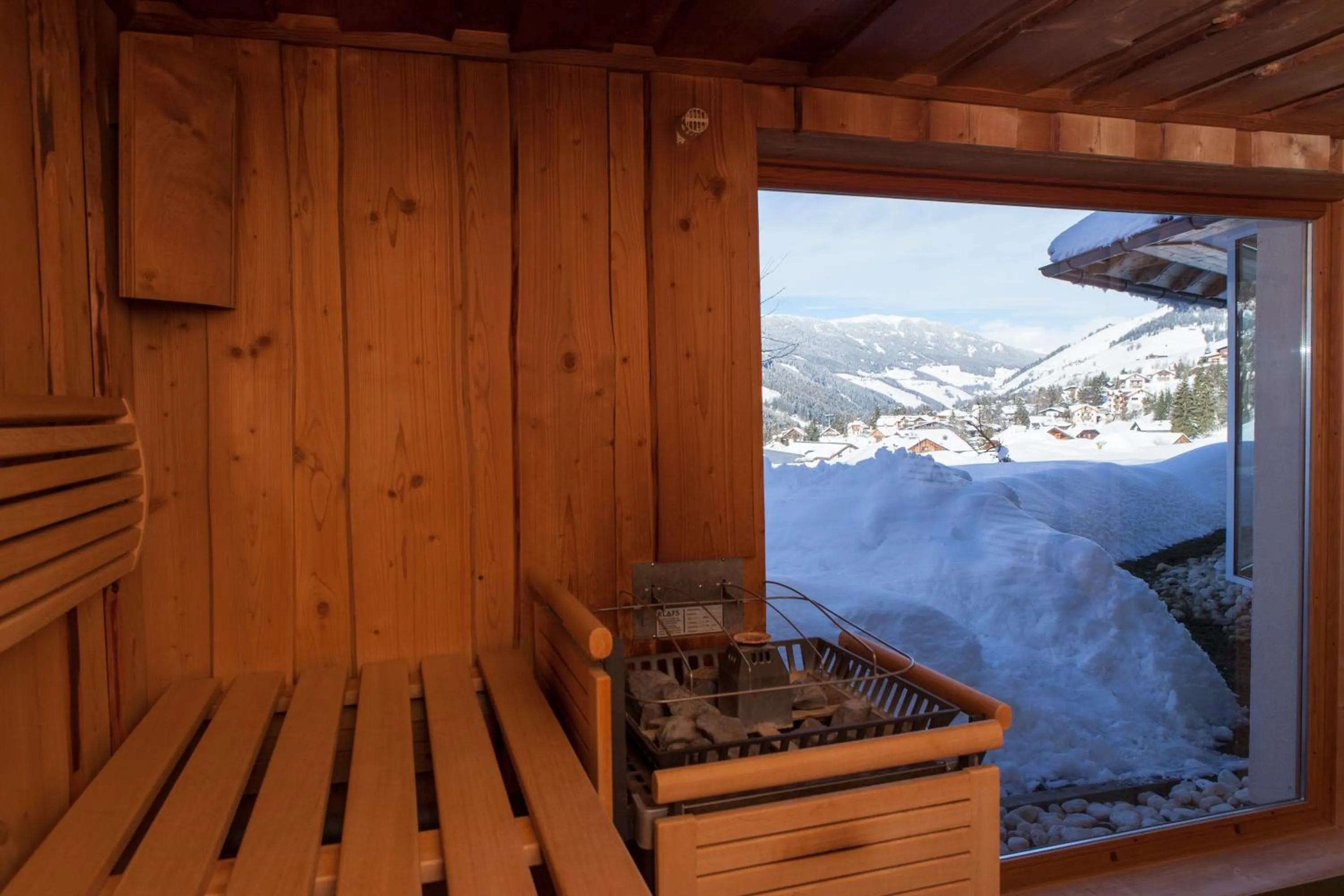 Sauna in Hotel Mareo Dolomites