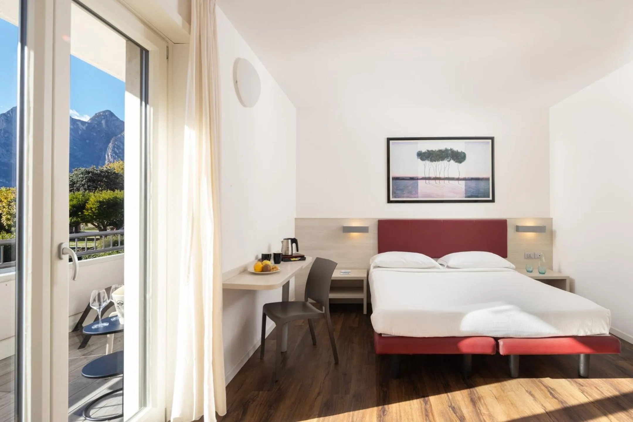 Bed in Hotel Villa Claudia