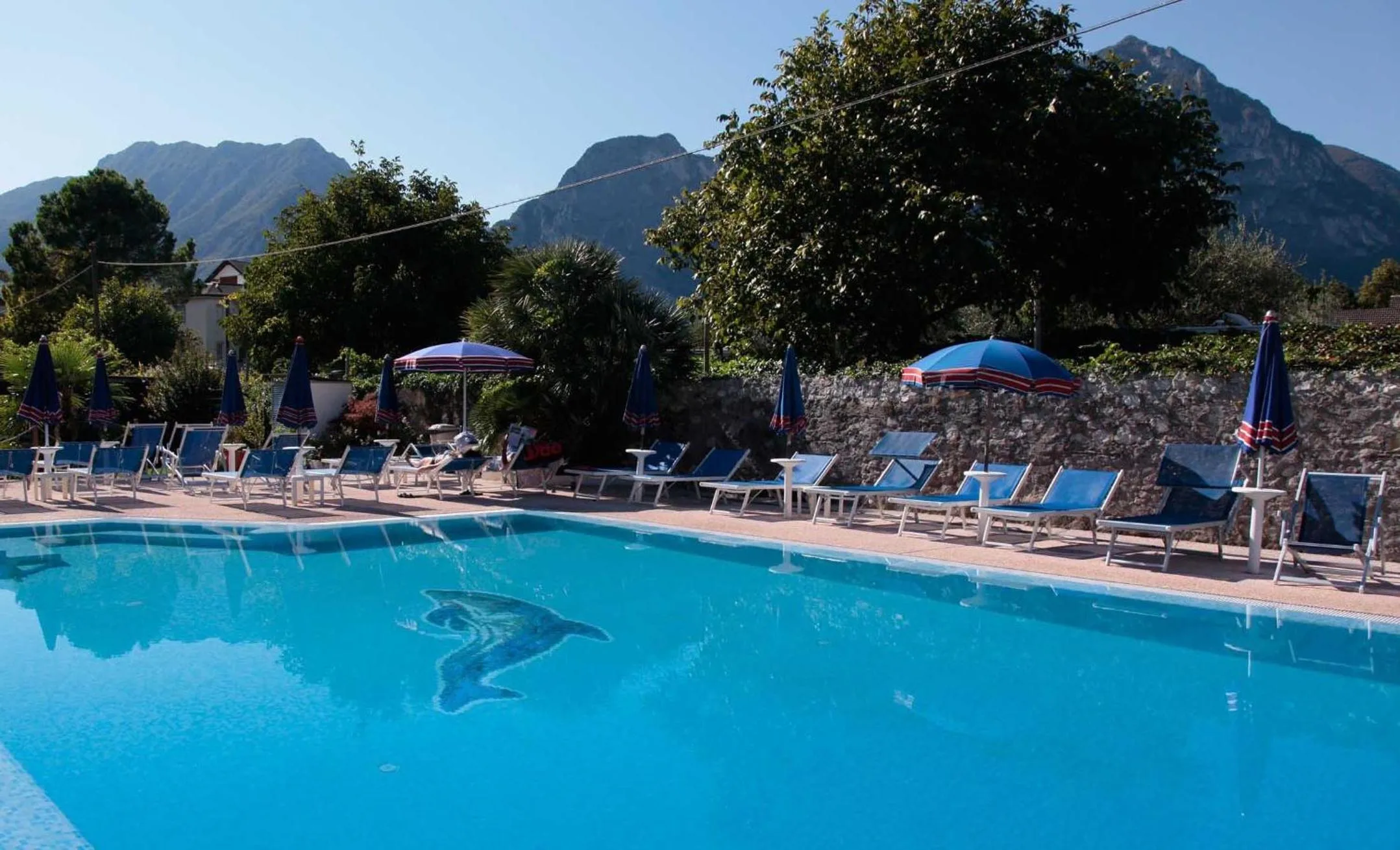 Swimming pool in Hotel Villa Claudia