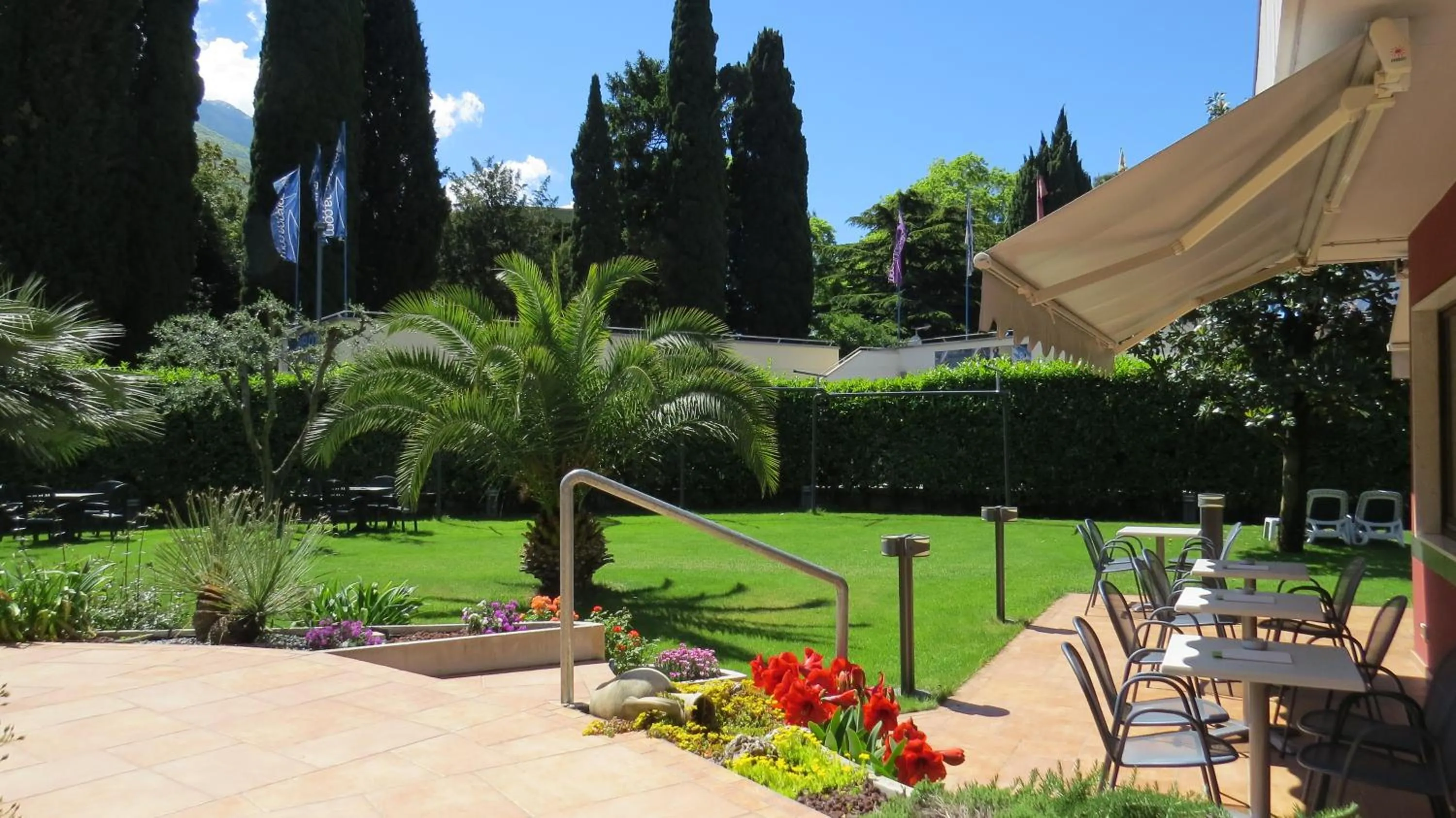 Garden in Hotel Villa Claudia