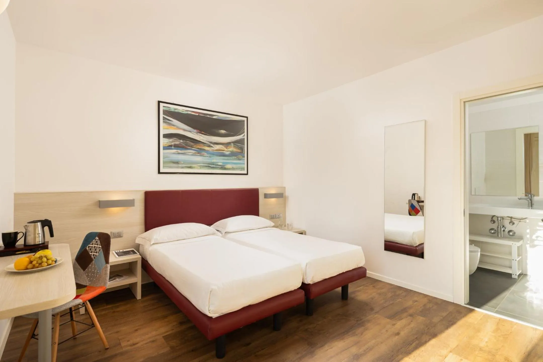 Bed in Hotel Villa Claudia