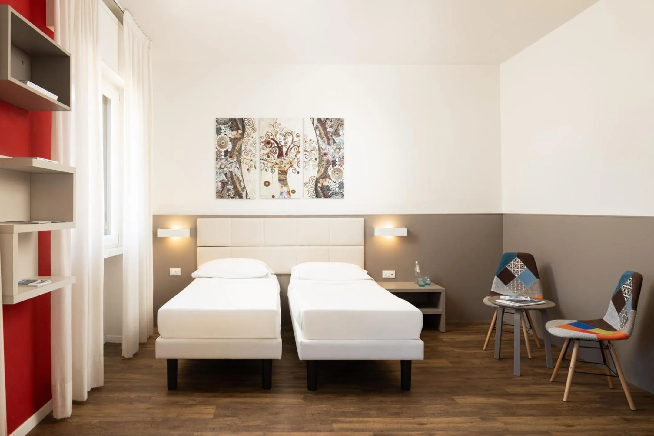 Bed in Hotel Villa Claudia