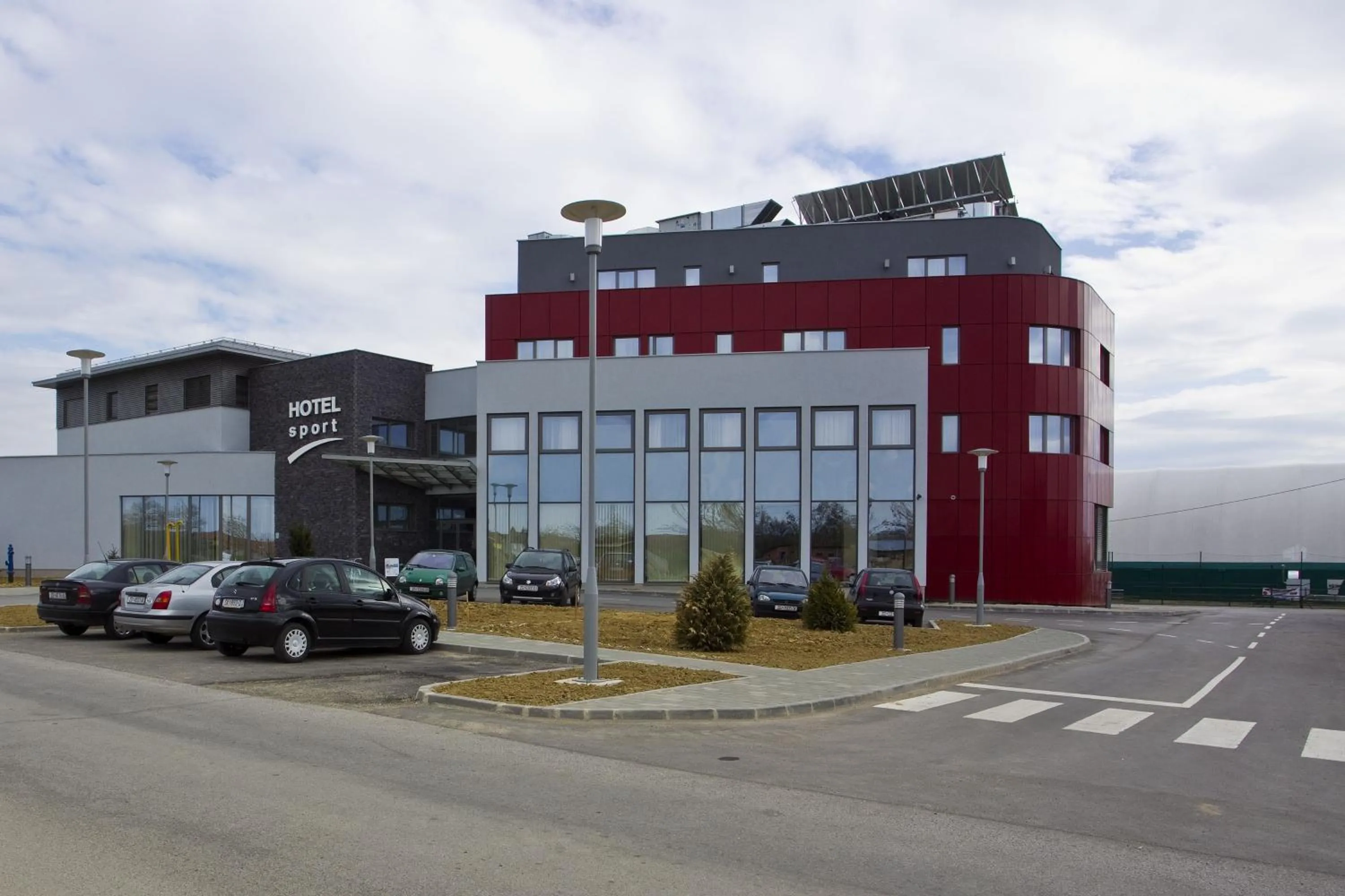 Facade/entrance in Hotel Sport