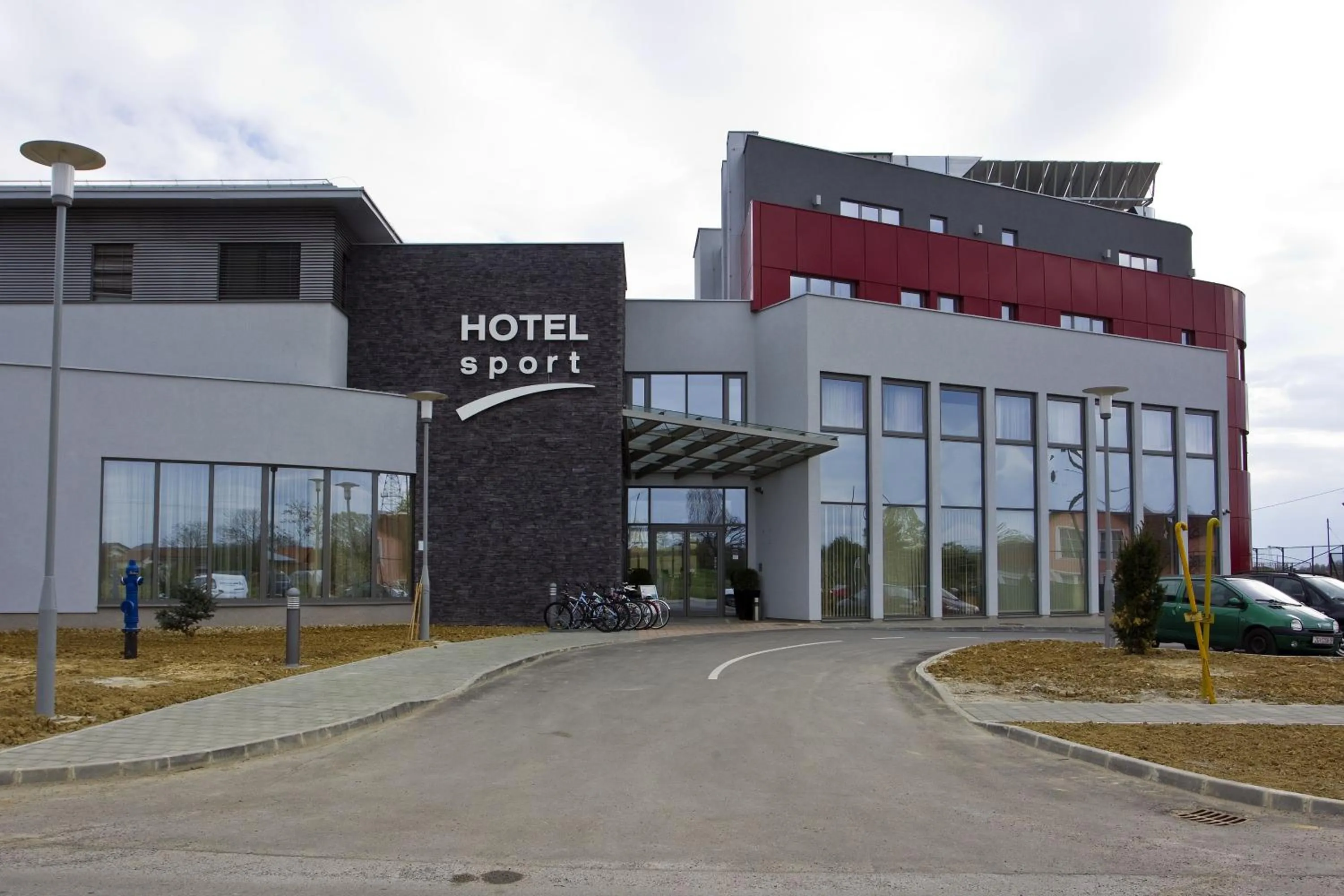 Facade/entrance in Hotel Sport