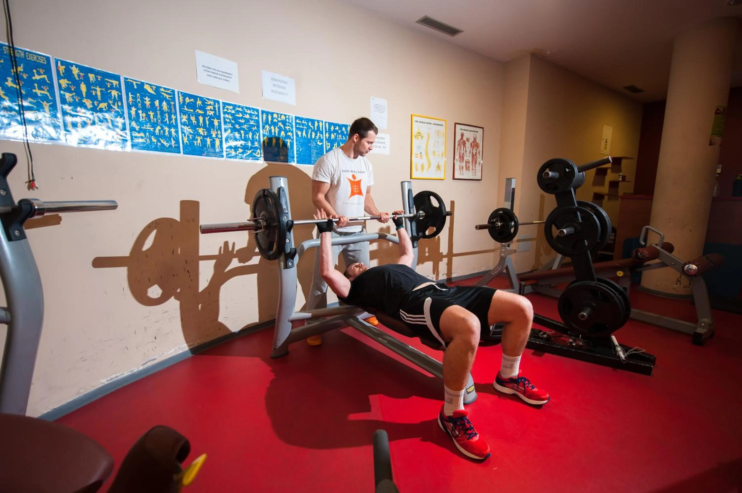 Fitness centre/facilities in Hotel Sport