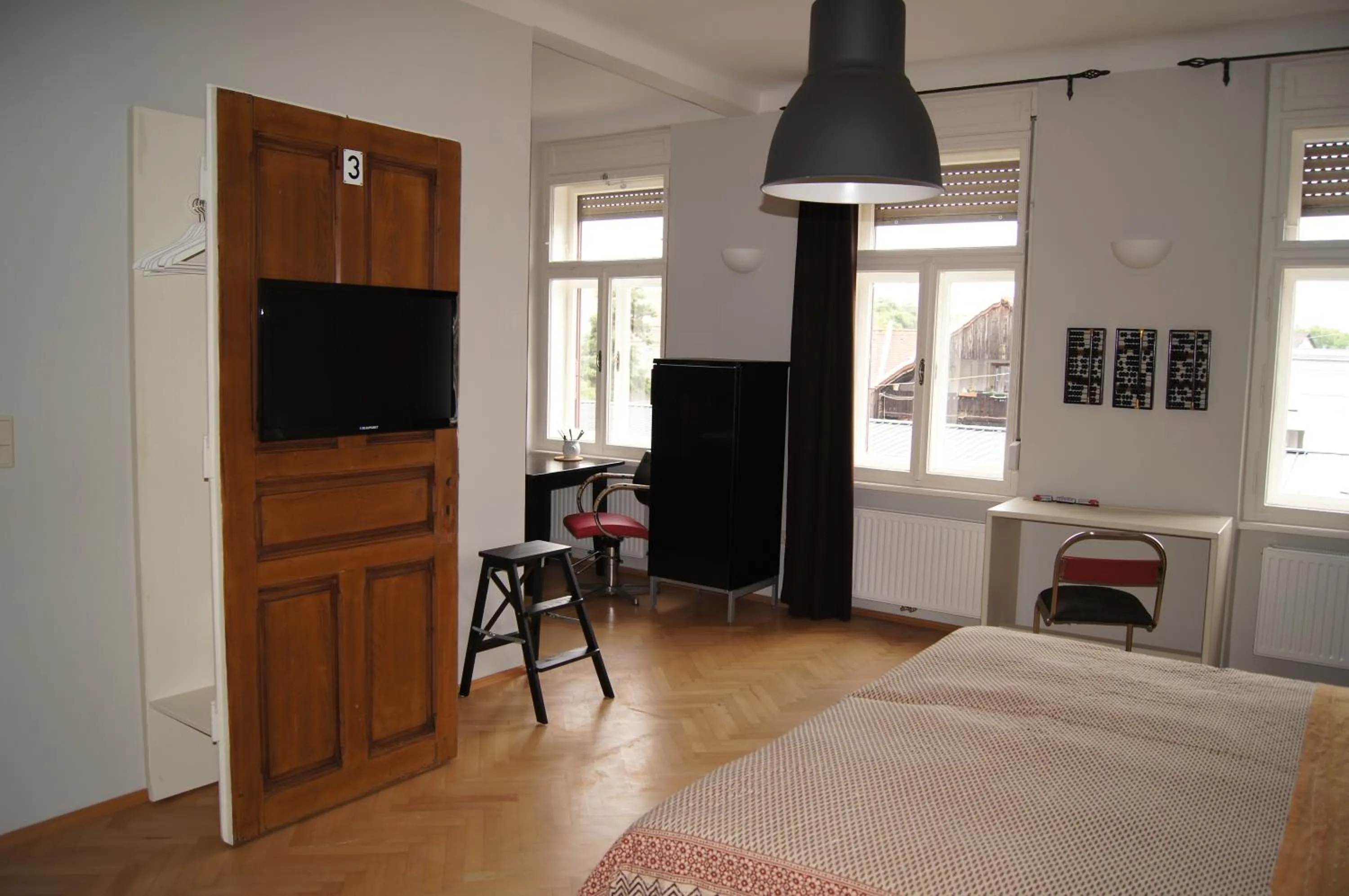 Living room, Bed in Altstadthaus Cityappartements