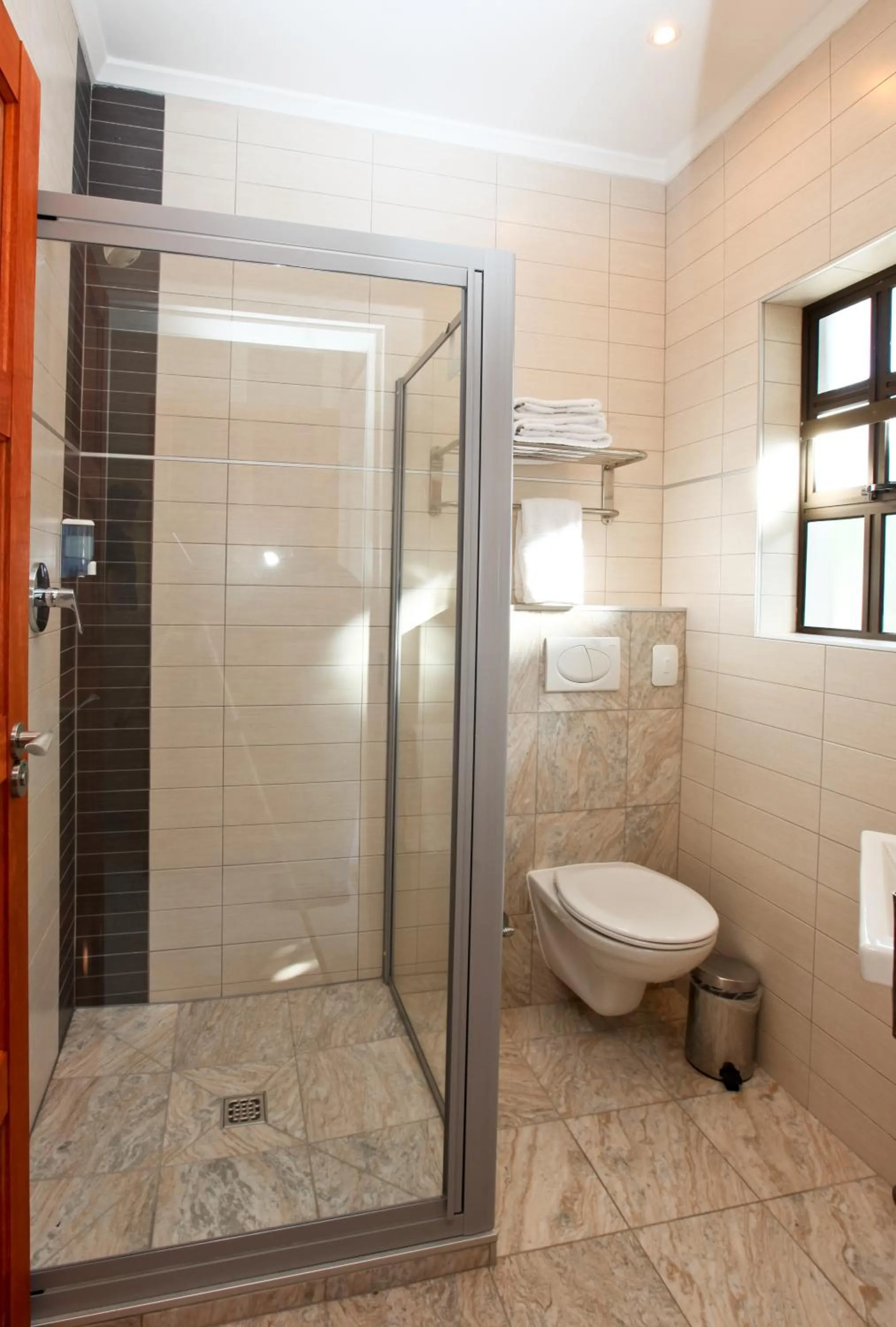 Bathroom in Roof of Africa Hotel