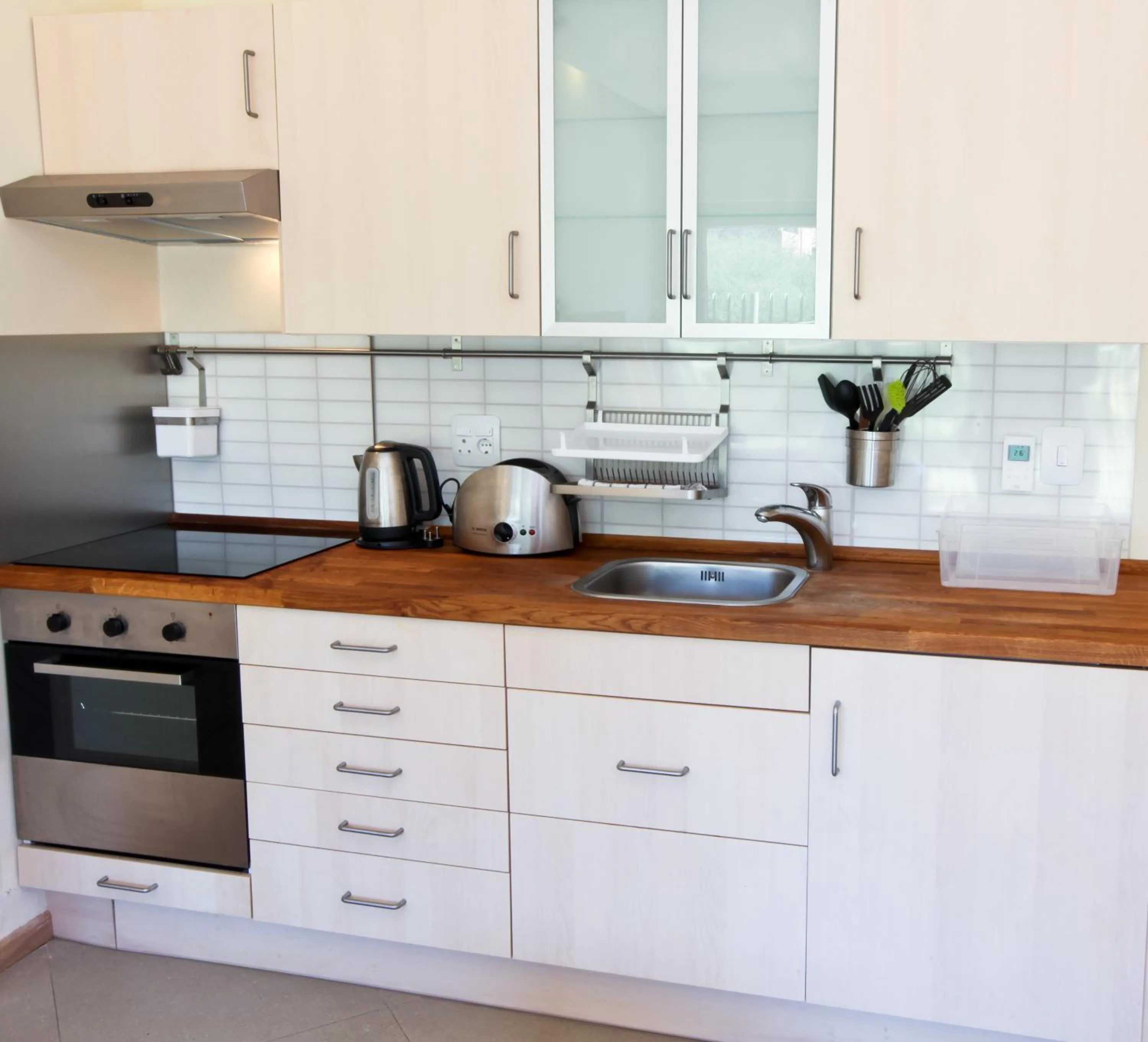 Kitchen or kitchenette in Roof of Africa Hotel