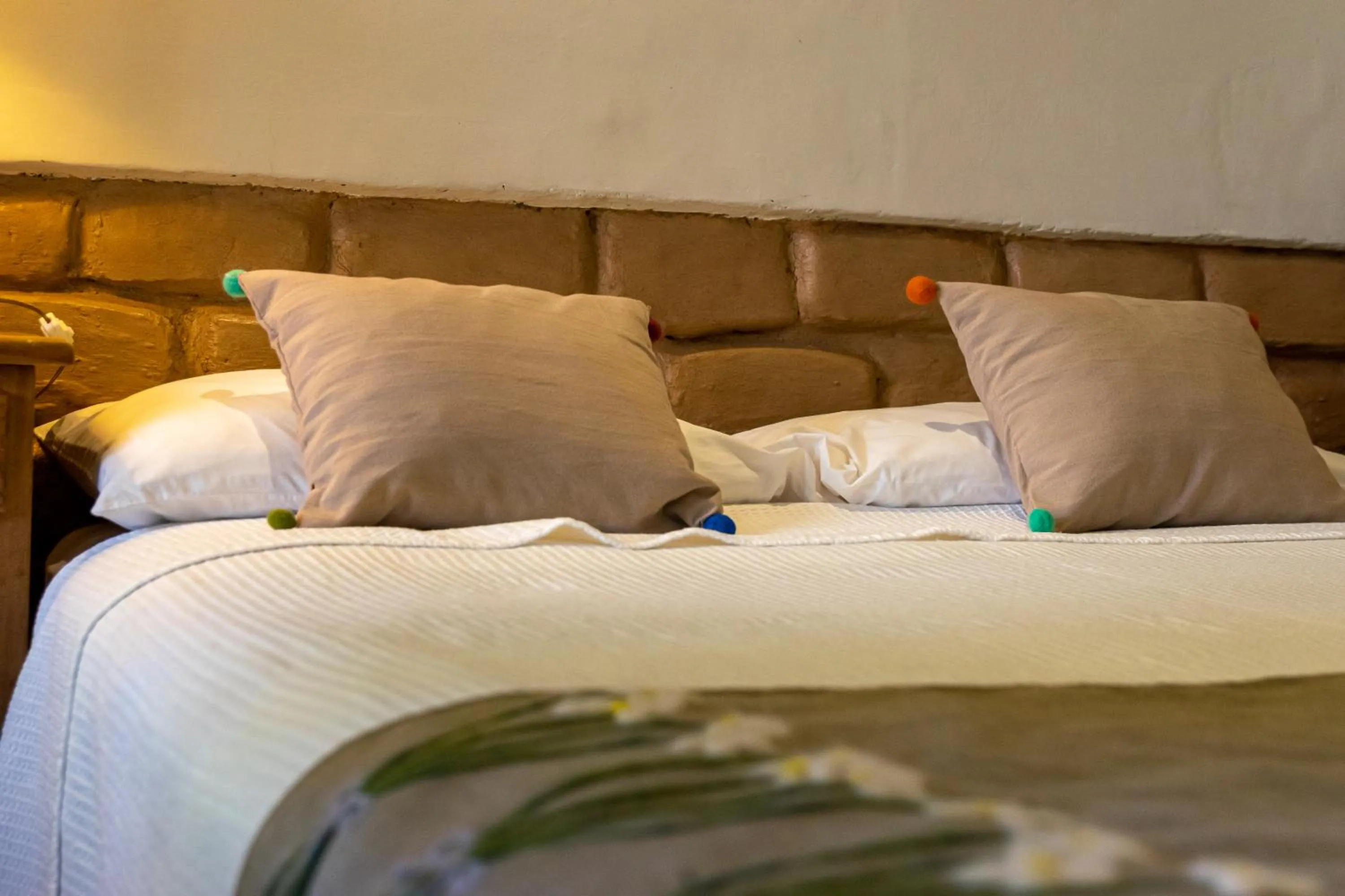 Bed in Vieja Posada Hotel Histórico