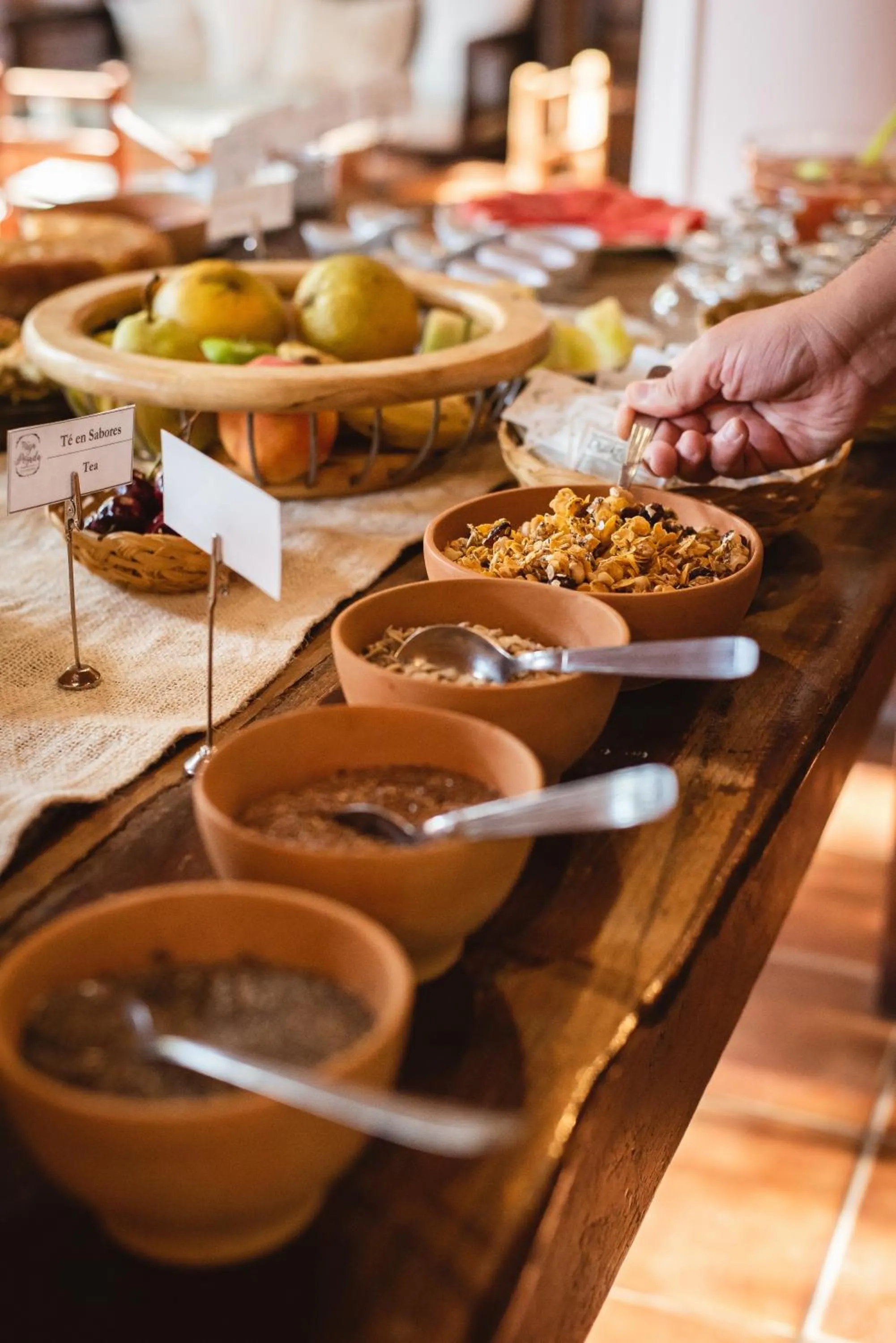 Breakfast in Vieja Posada Hotel Histórico