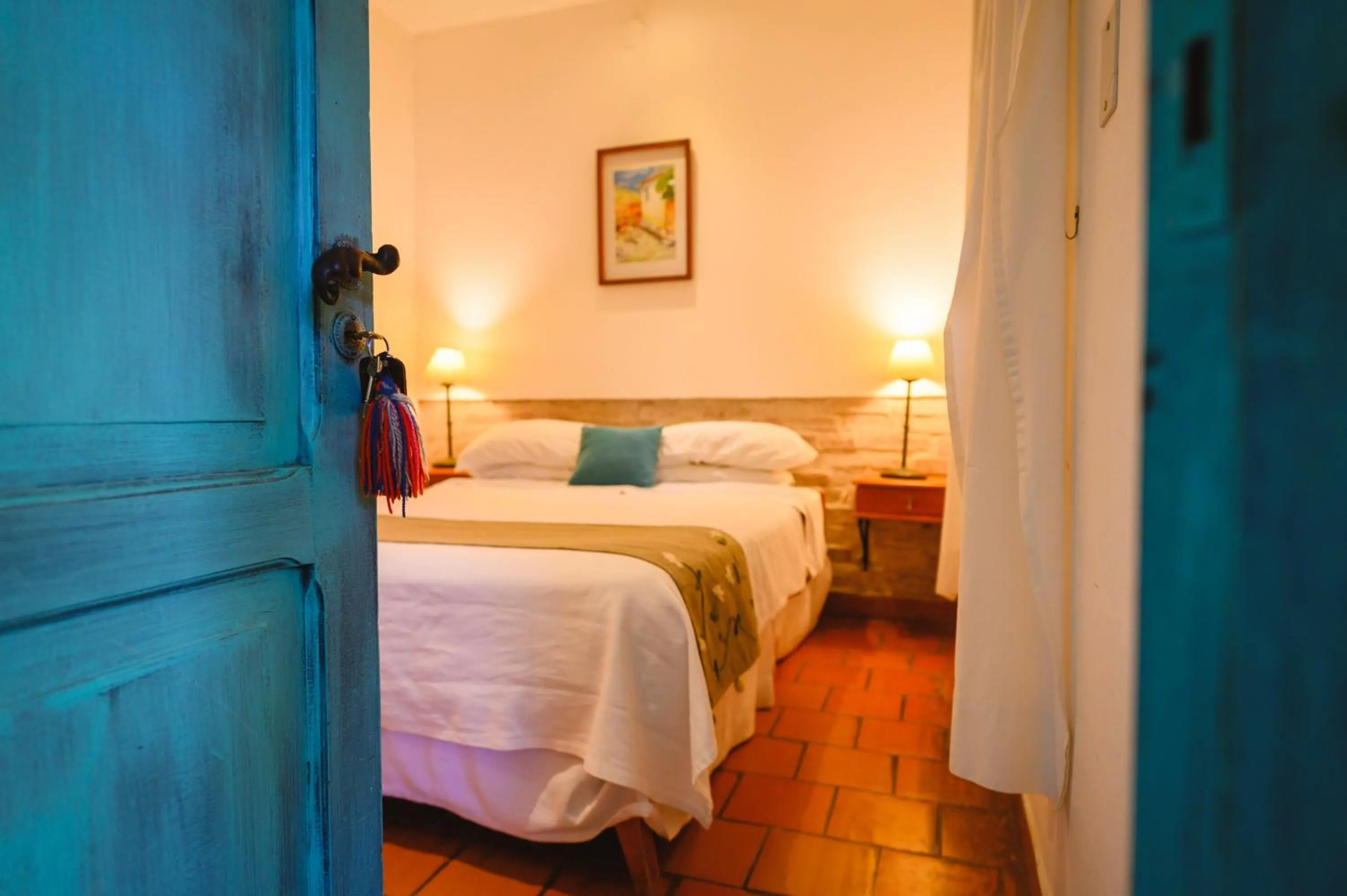 Bed in Vieja Posada Hotel Histórico