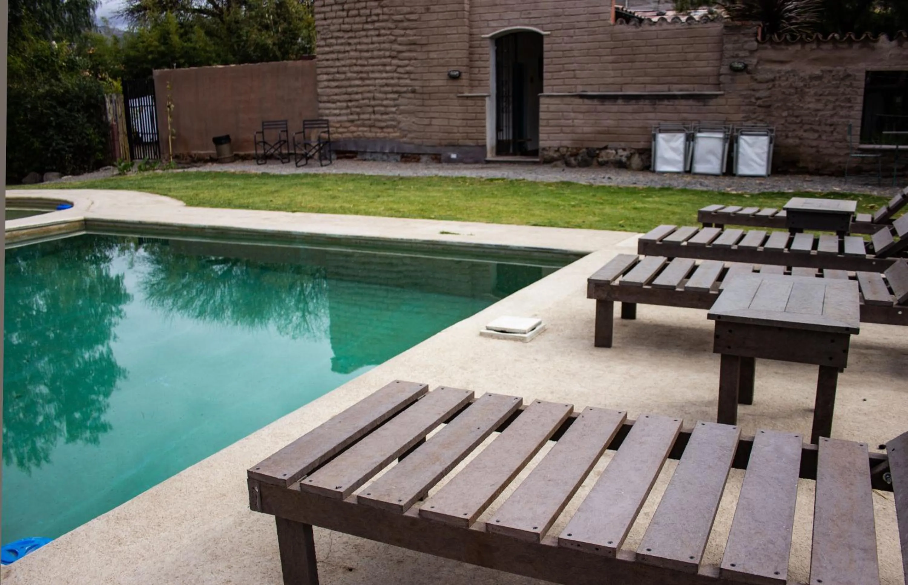 Pool view in Vieja Posada Hotel Histórico