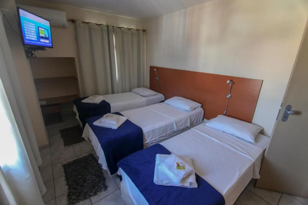 Bed in Hotel Vila Rica Flat