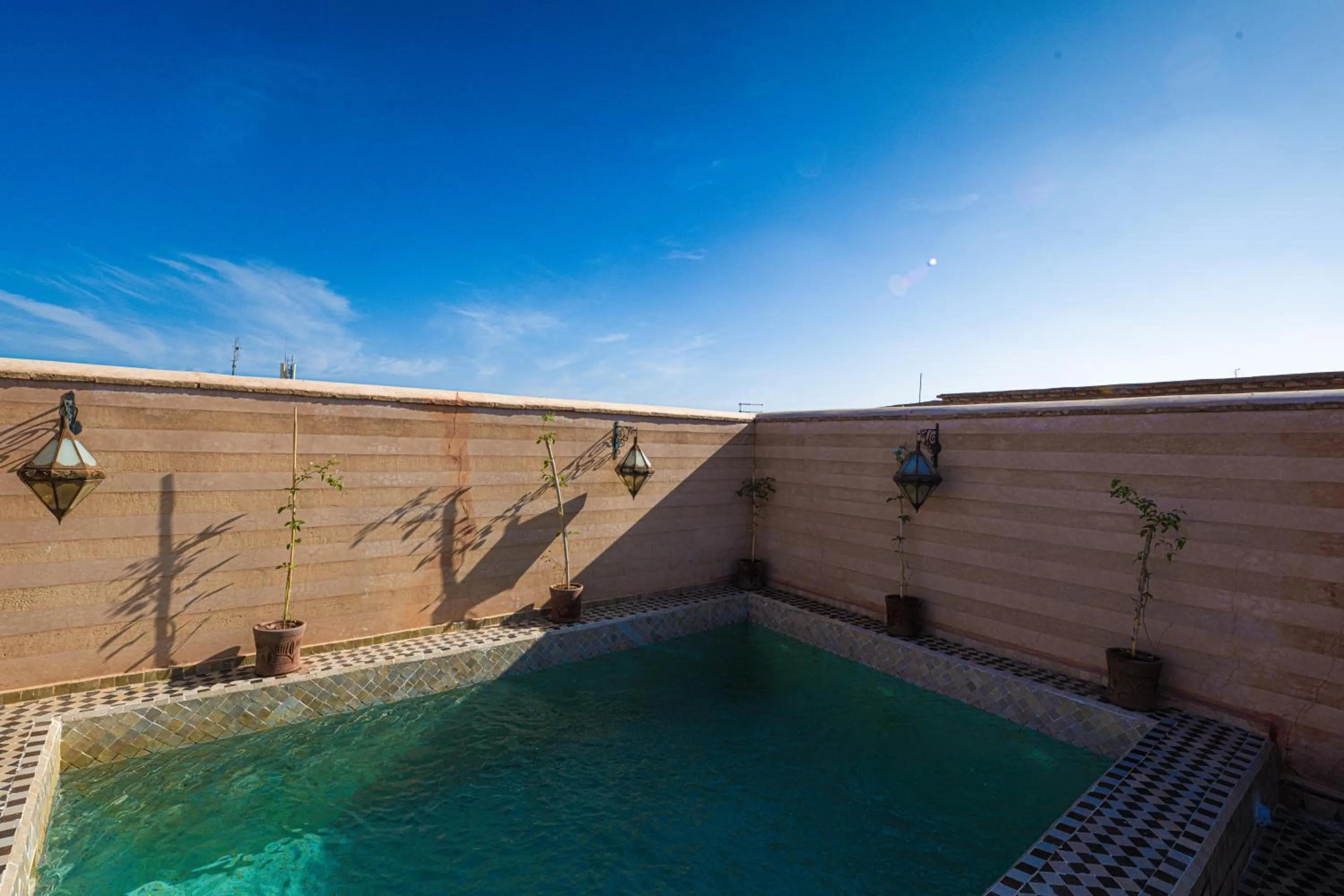 Swimming pool in Maison Do