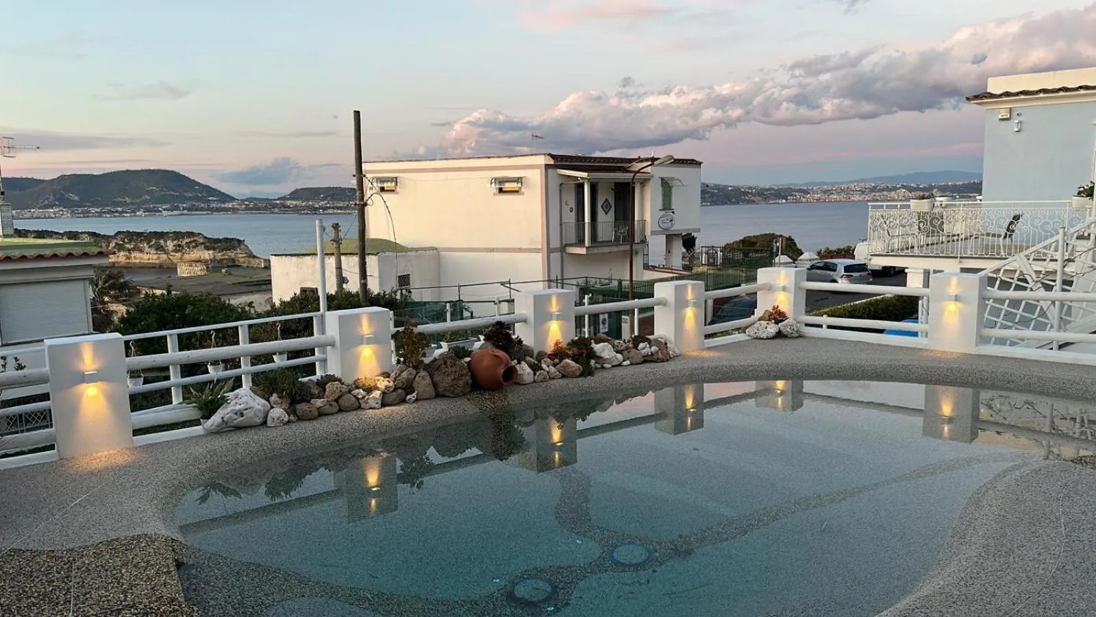 Patio in Pharus Miseni Suites and rooms