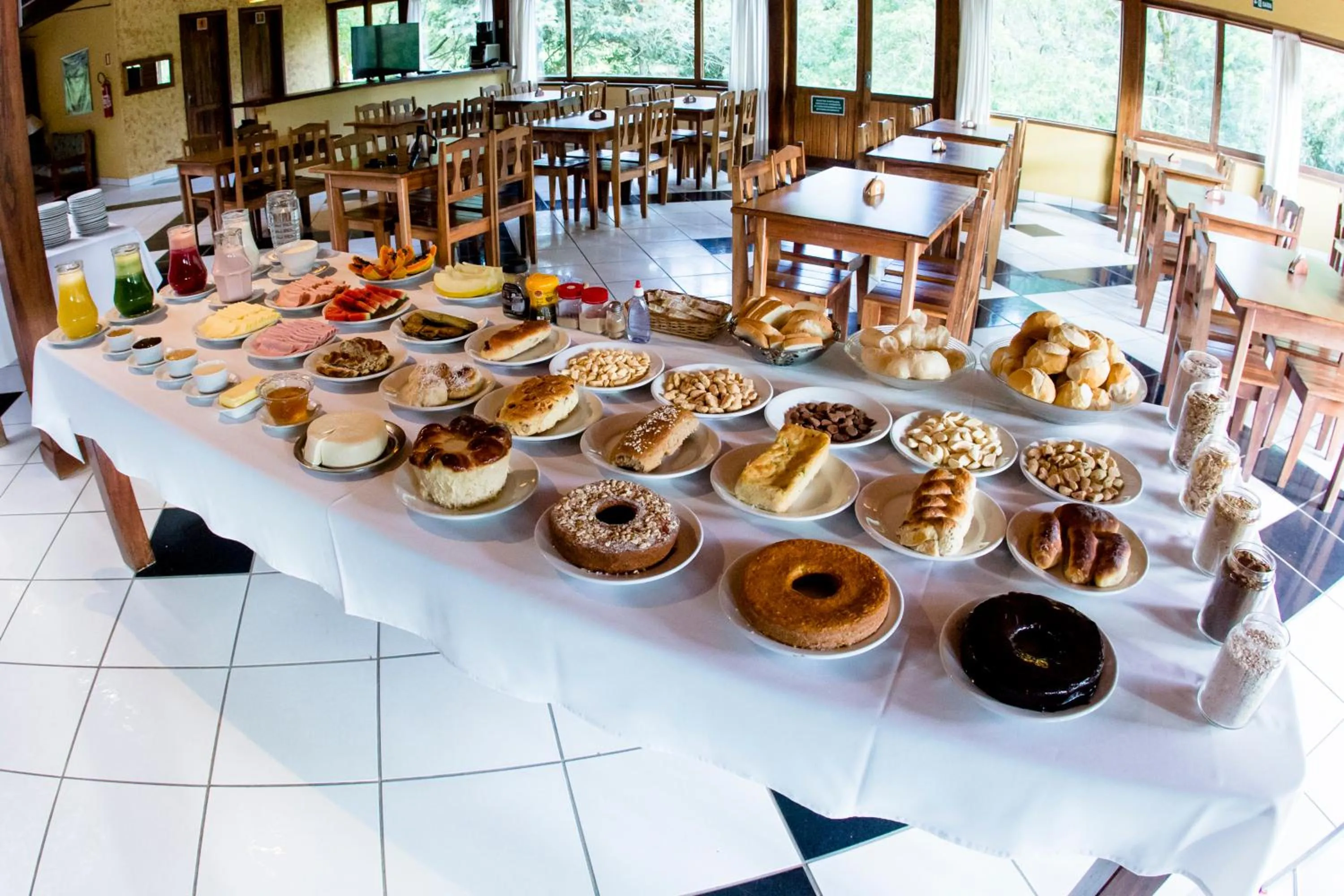 Breakfast in Pousada Vida Verde