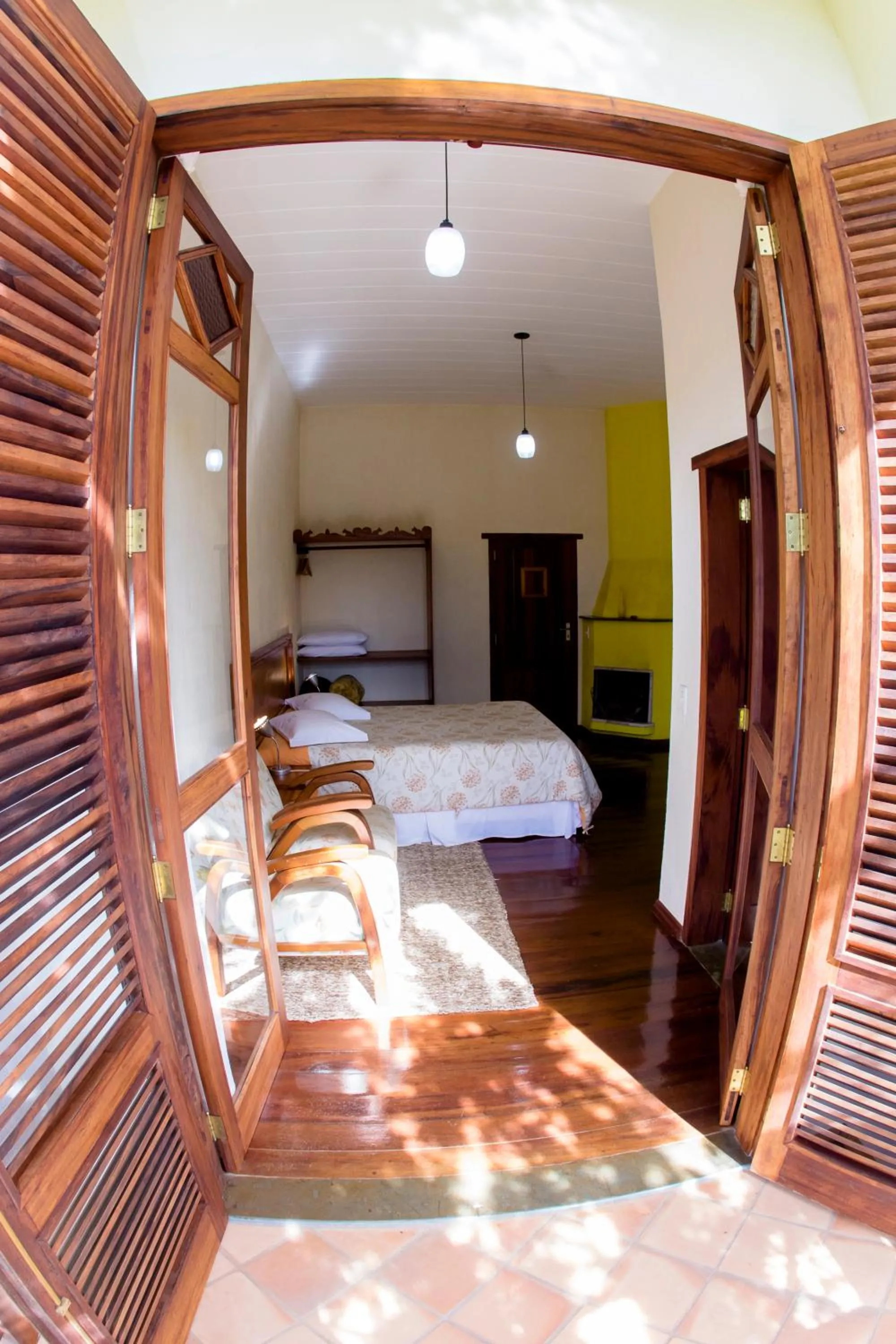 Photo of the whole room, Bed in Pousada Vida Verde